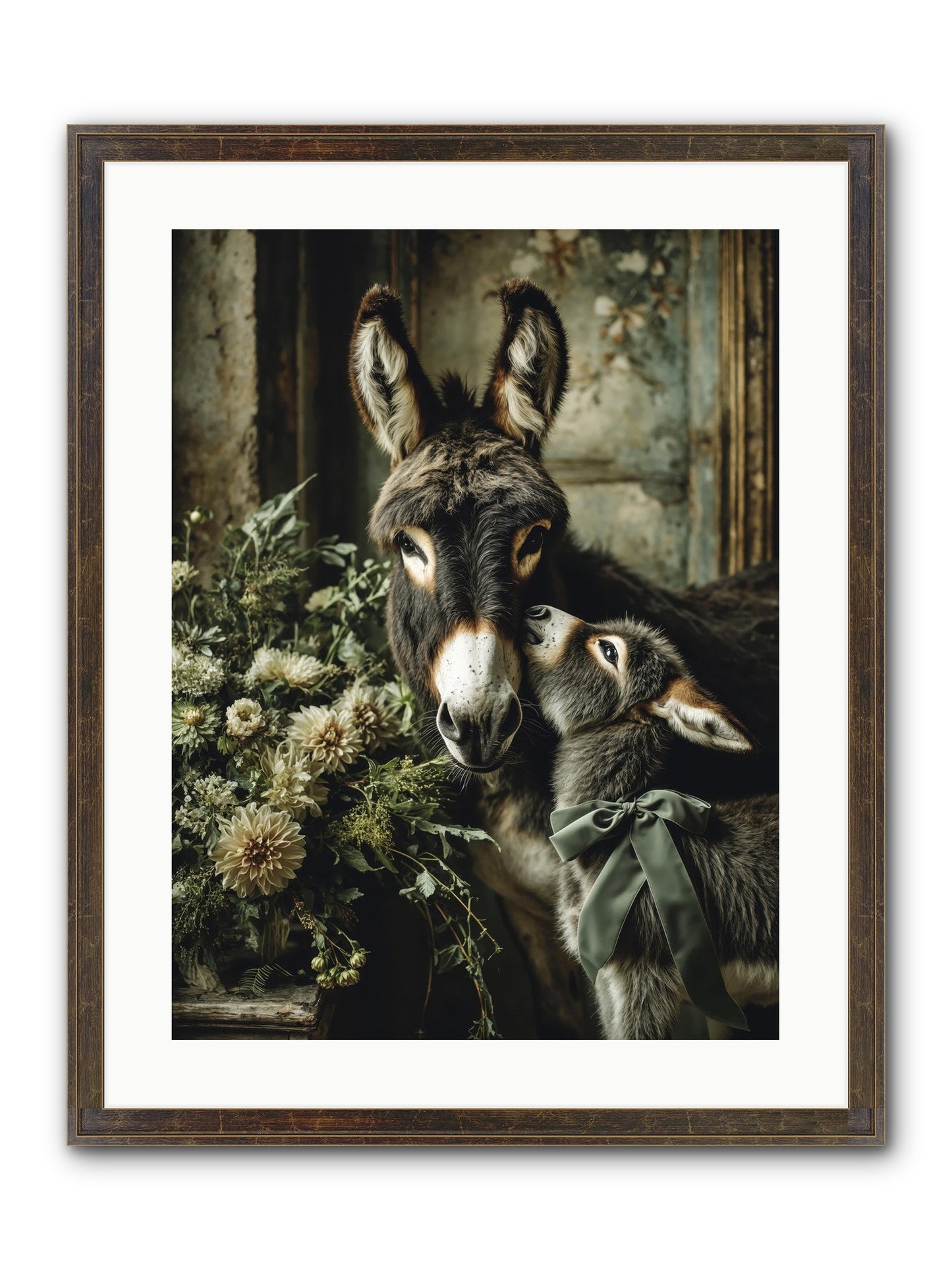 Lost In Lovely Framed Print - Slimwoods Black/Gold 18x24