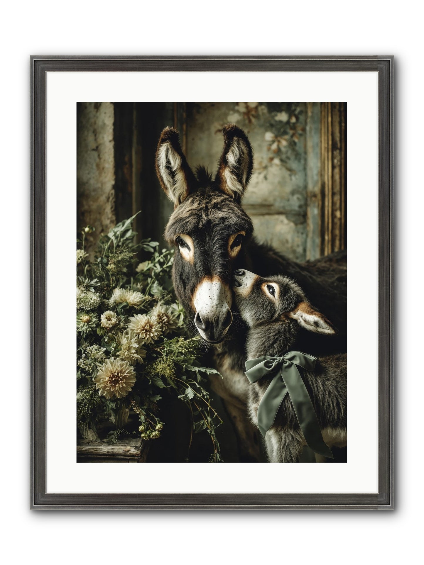Lost In Lovely Framed Print - Slimwoods Black/Silver 18x24