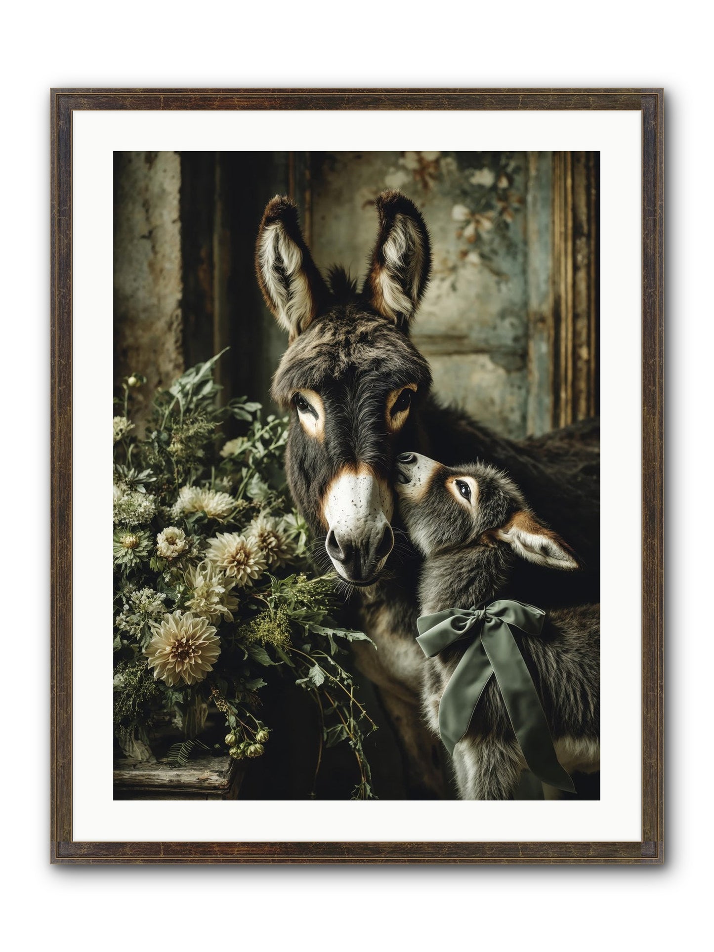 Lost In Lovely Framed Print - Slimwoods Black/Gold 24x32