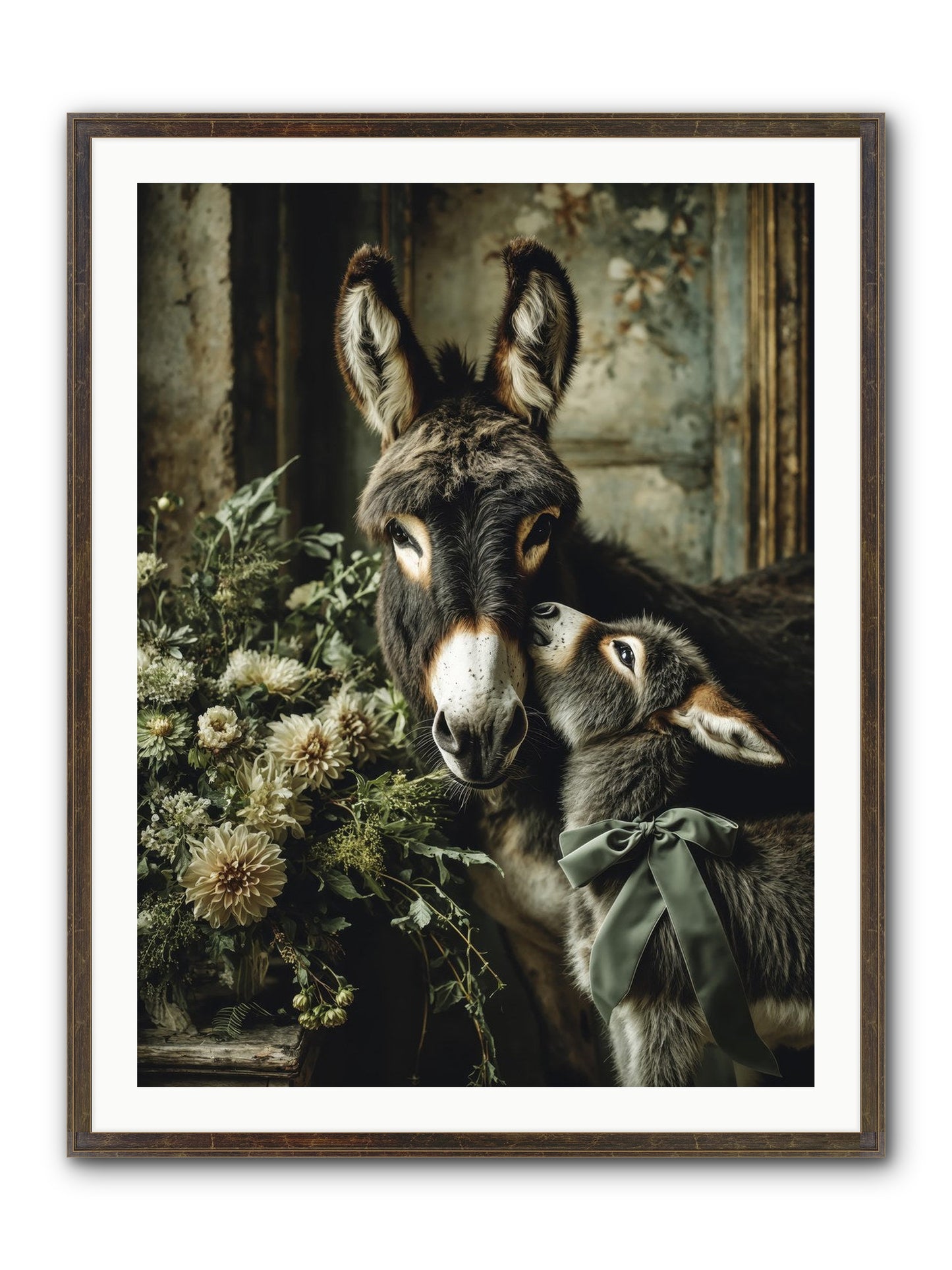 Lost In Lovely Framed Print - Slimwoods Black/Gold 30x40