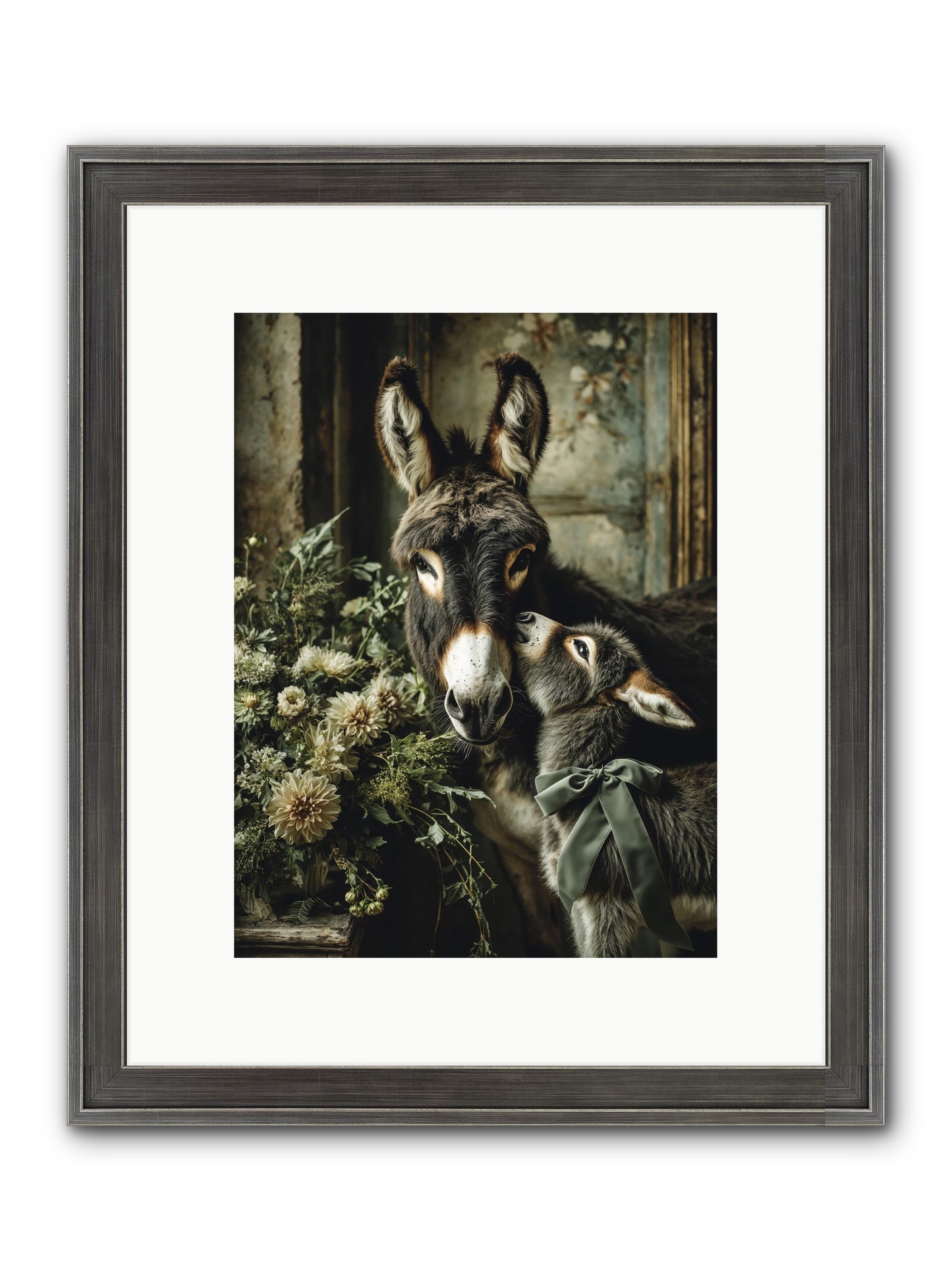 Lost In Lovely Framed Print - Slimwoods Black/Silver 9x12