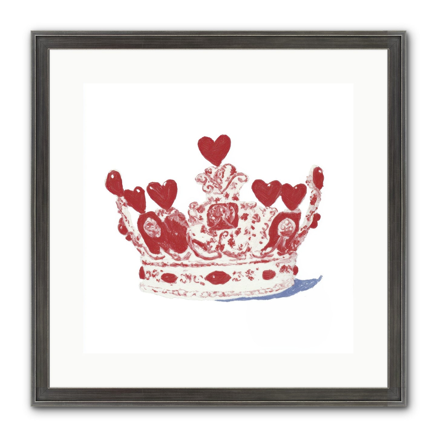 Love Became Legend Framed Print - Slimwoods Black/Silver 16x16