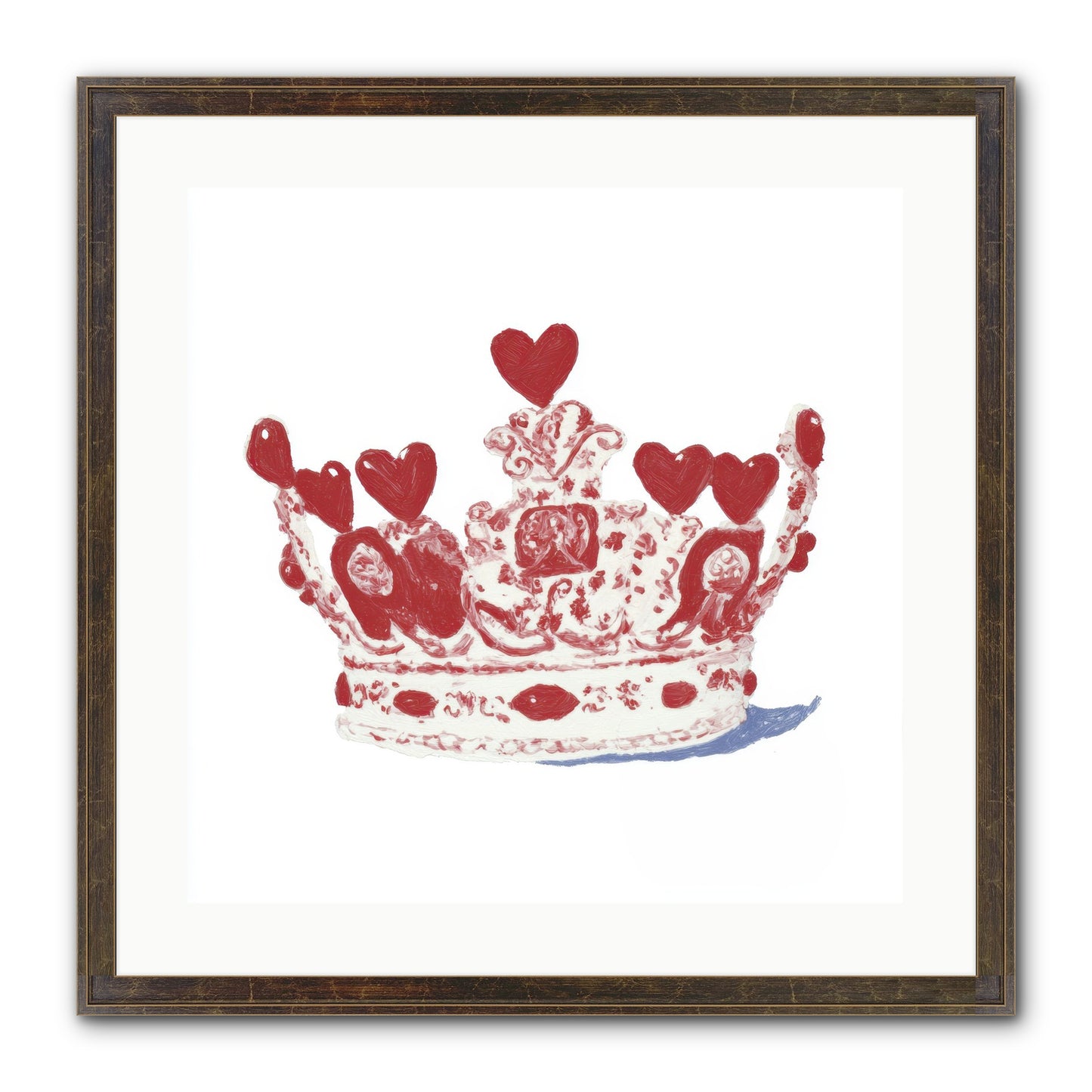 Love Became Legend Framed Print - Slimwoods Black/Gold 20x20