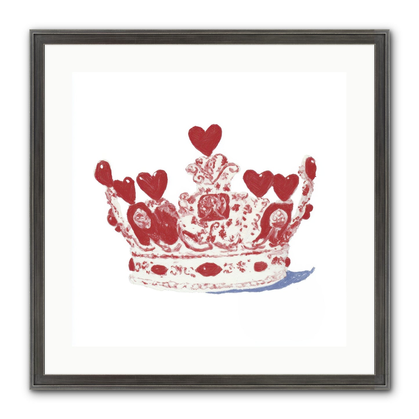 Love Became Legend Framed Print - Slimwoods Black/Silver 20x20
