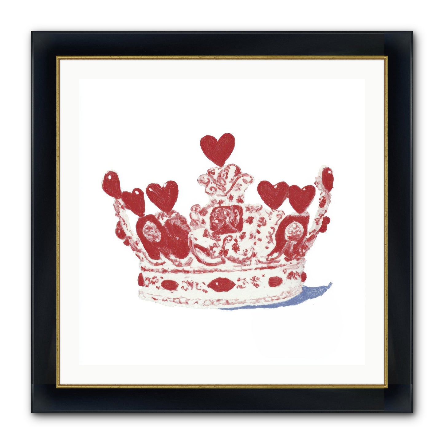 Love Became Legend Framed Print - Wide Black w/Gold 30x30