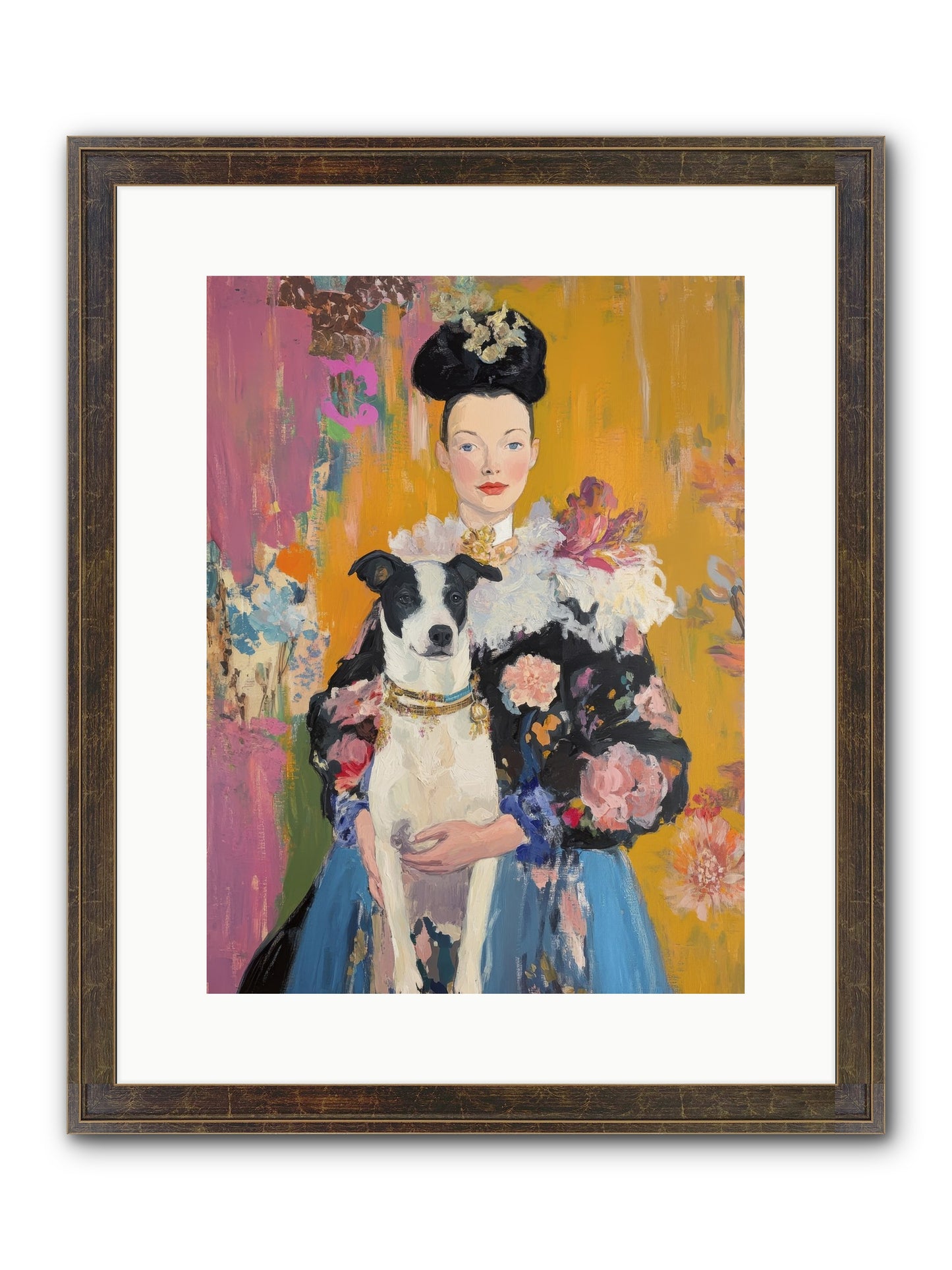 Love's Sweet Magic Framed Print - Slimwoods Black/Gold 12x16