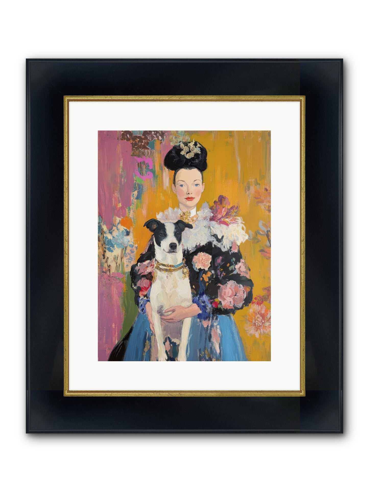 Love's Sweet Magic Framed Print - Wide Black w/Gold 12x16