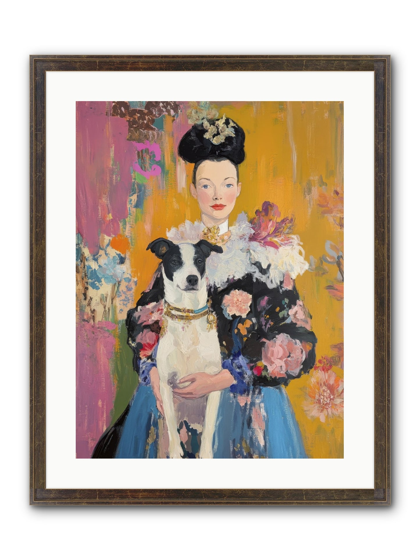 Love's Sweet Magic Framed Print - Slimwoods Black/Gold 18x24