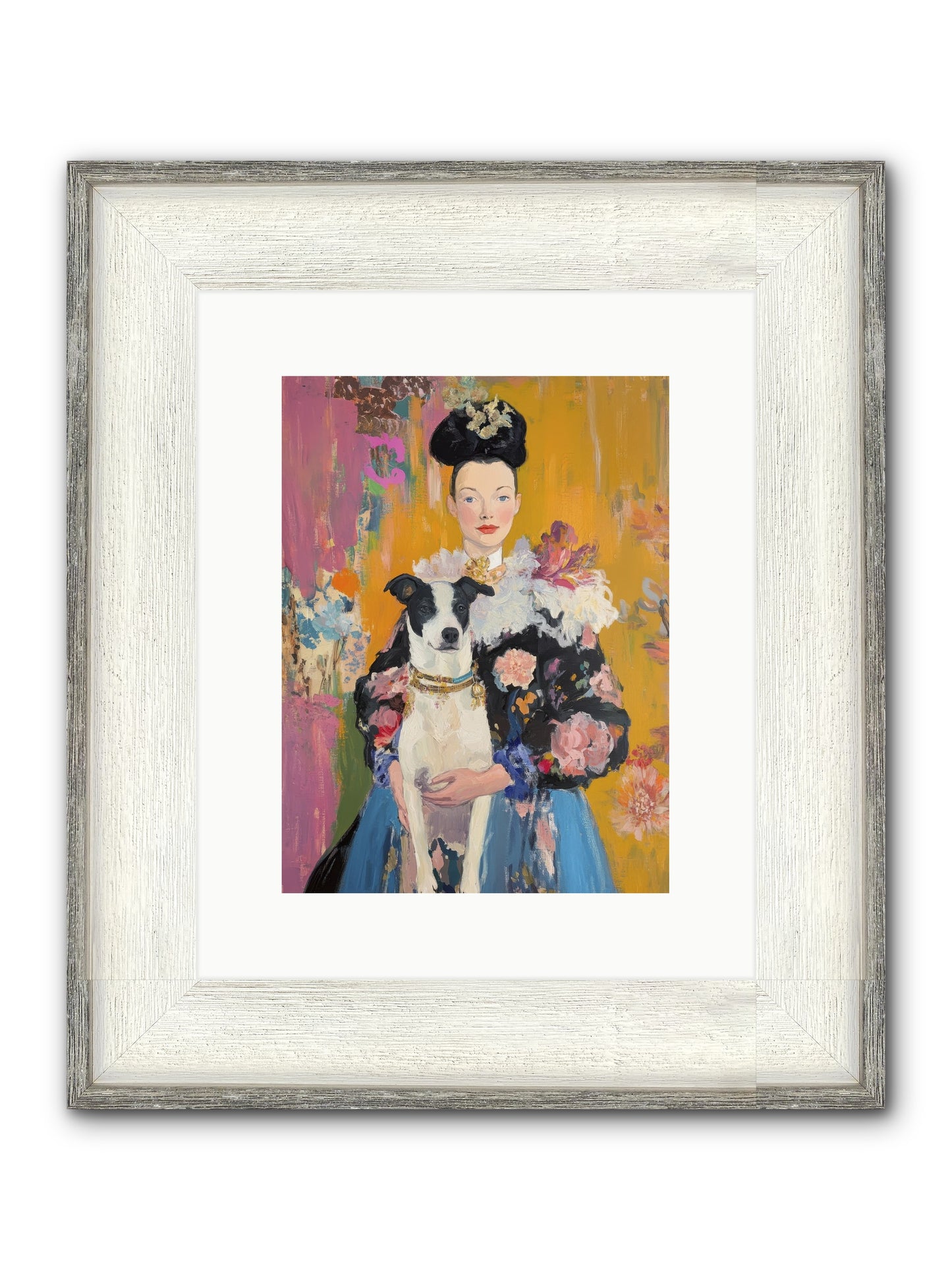 Love's Sweet Magic Framed Print - Driftwood White 9x12