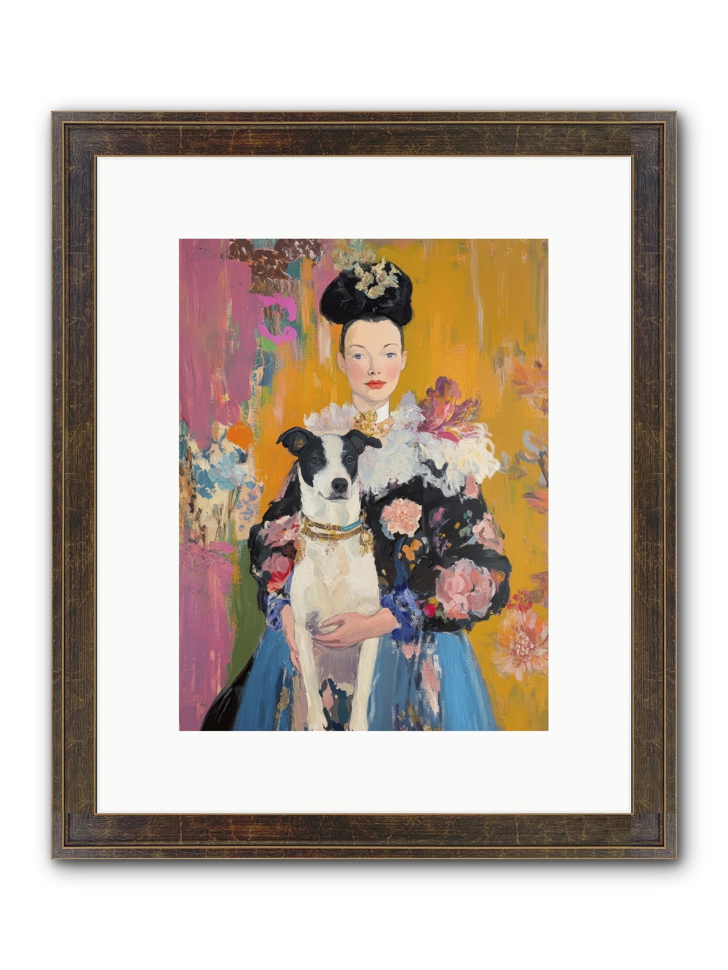Love's Sweet Magic Framed Print - Slimwoods Black/Gold 9x12