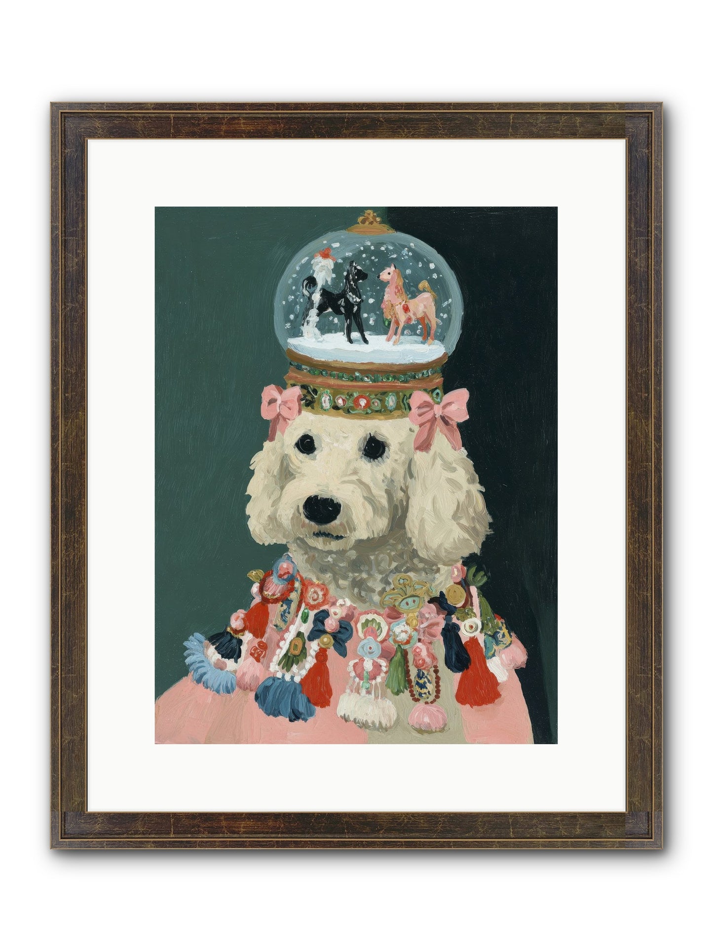 Luminescent Joy Framed Print - Slimwoods Black/Gold 12x16