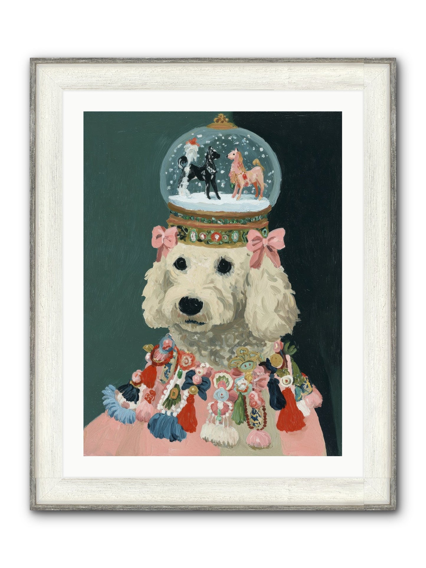 Luminescent Joy Framed Print - Driftwood White 24x32