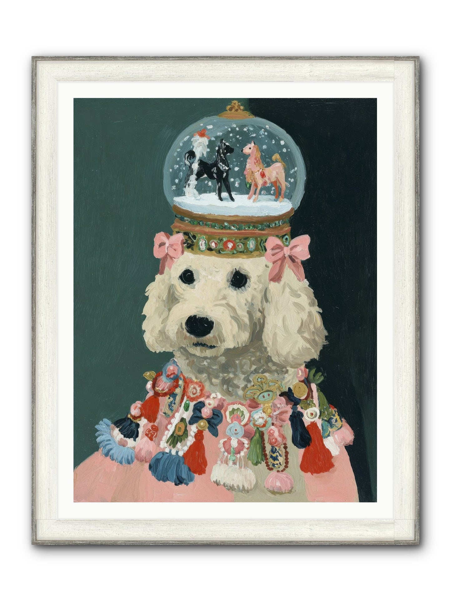 Luminescent Joy Framed Print - Driftwood White 36x48