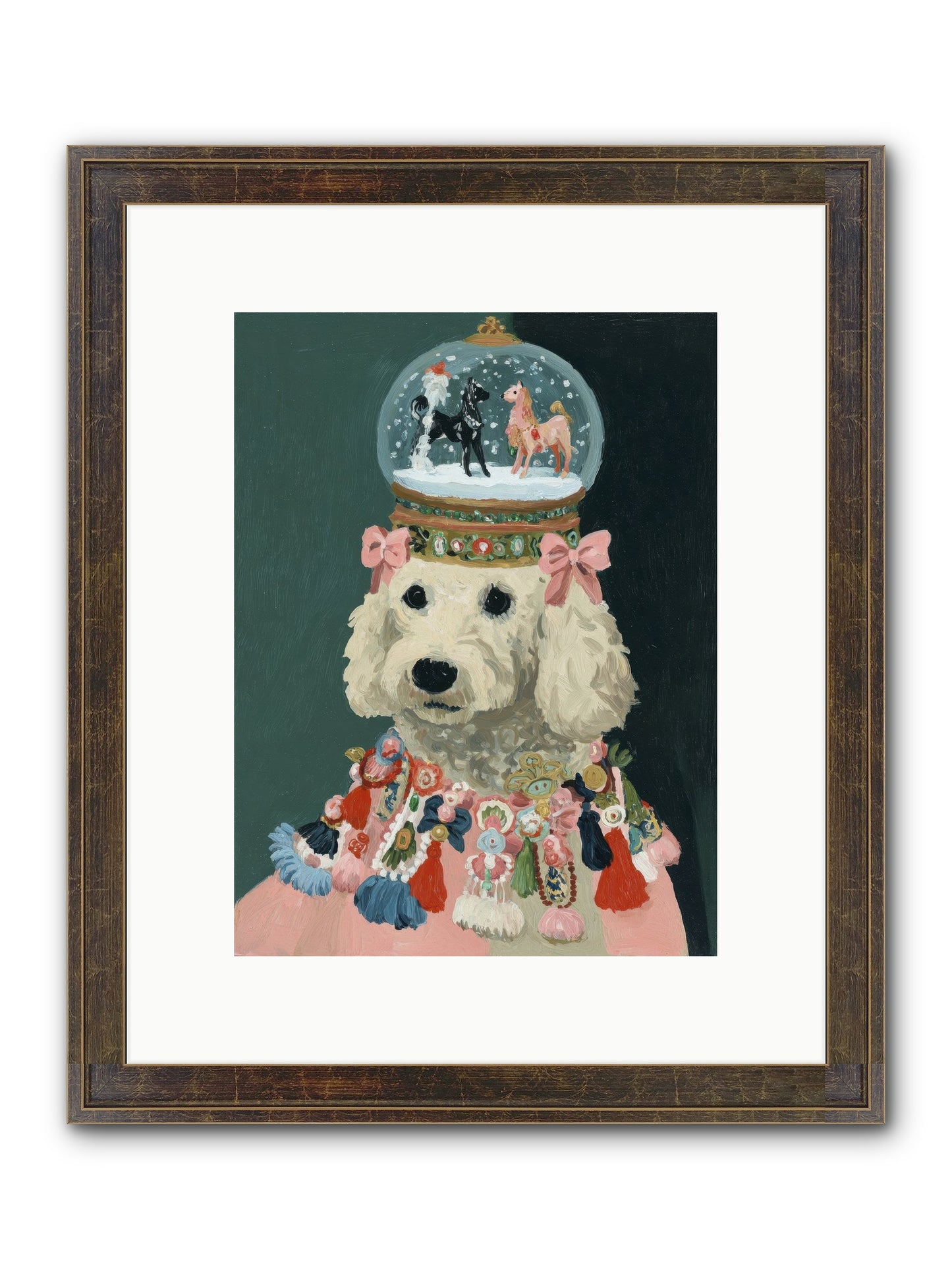 Luminescent Joy Framed Print - Slimwoods Black/Gold 9x12