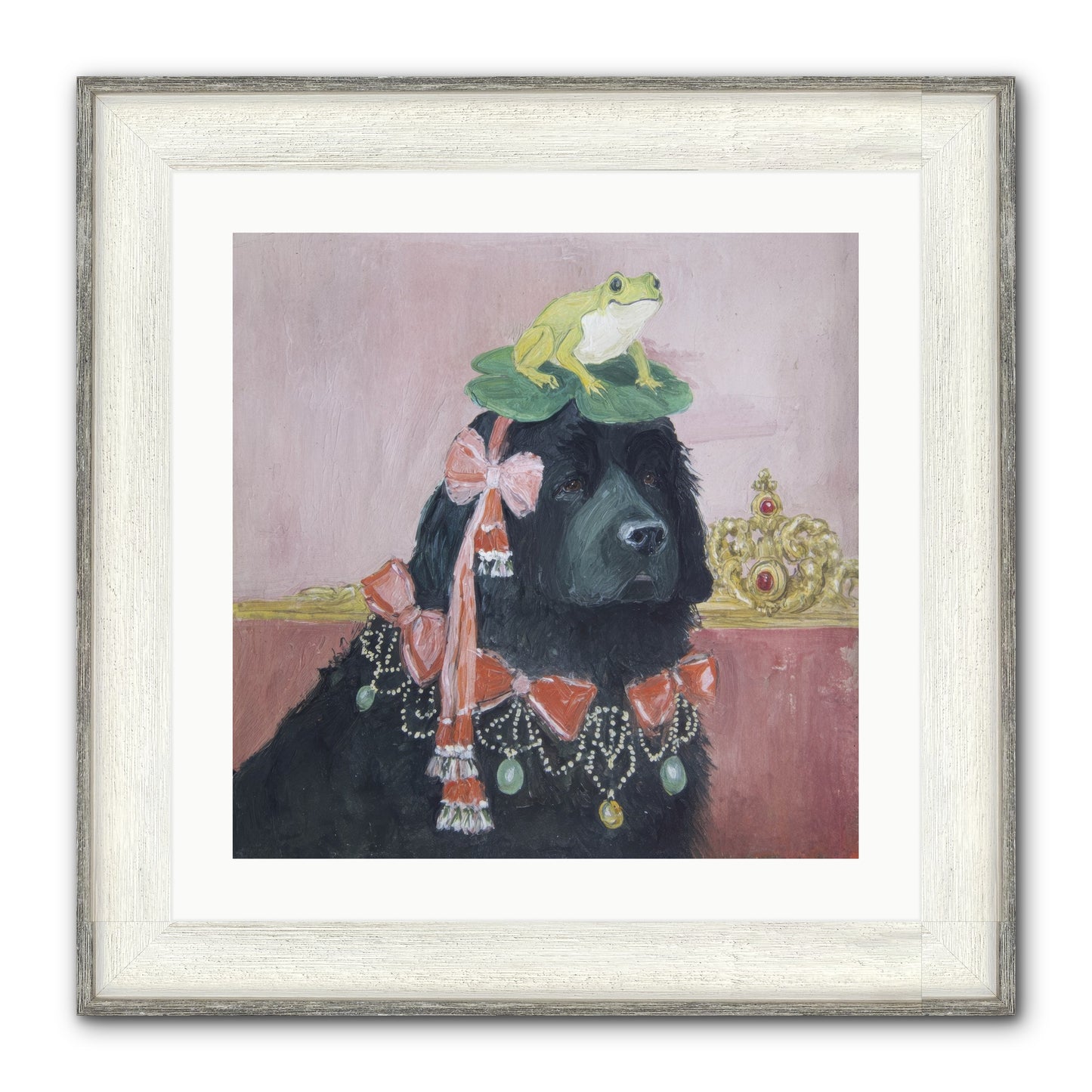 Luminously Charmed Framed Print - Driftwood White 20x20