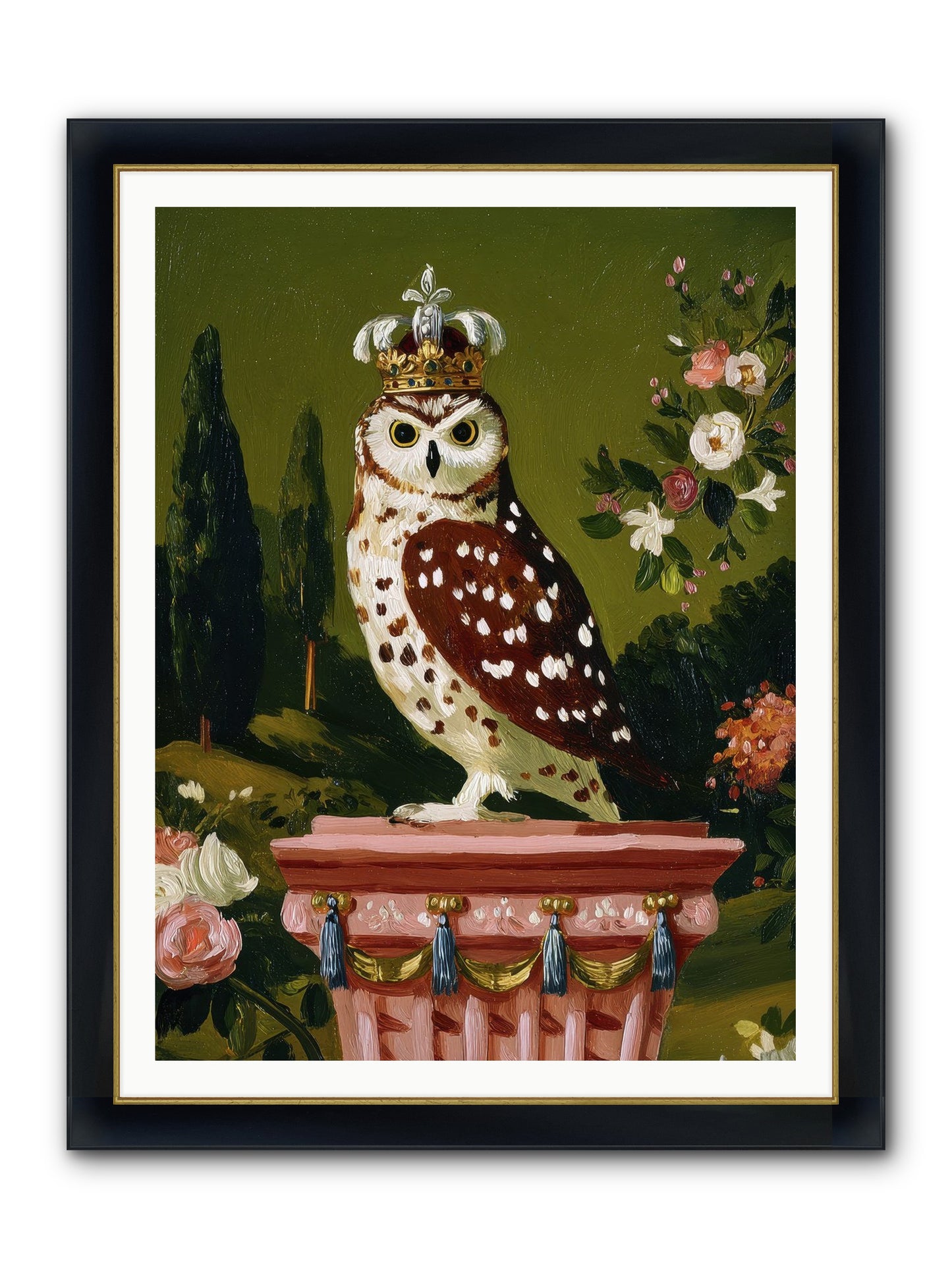 Magic Came To Call Framed Print - Wide Black w/Gold 36x48