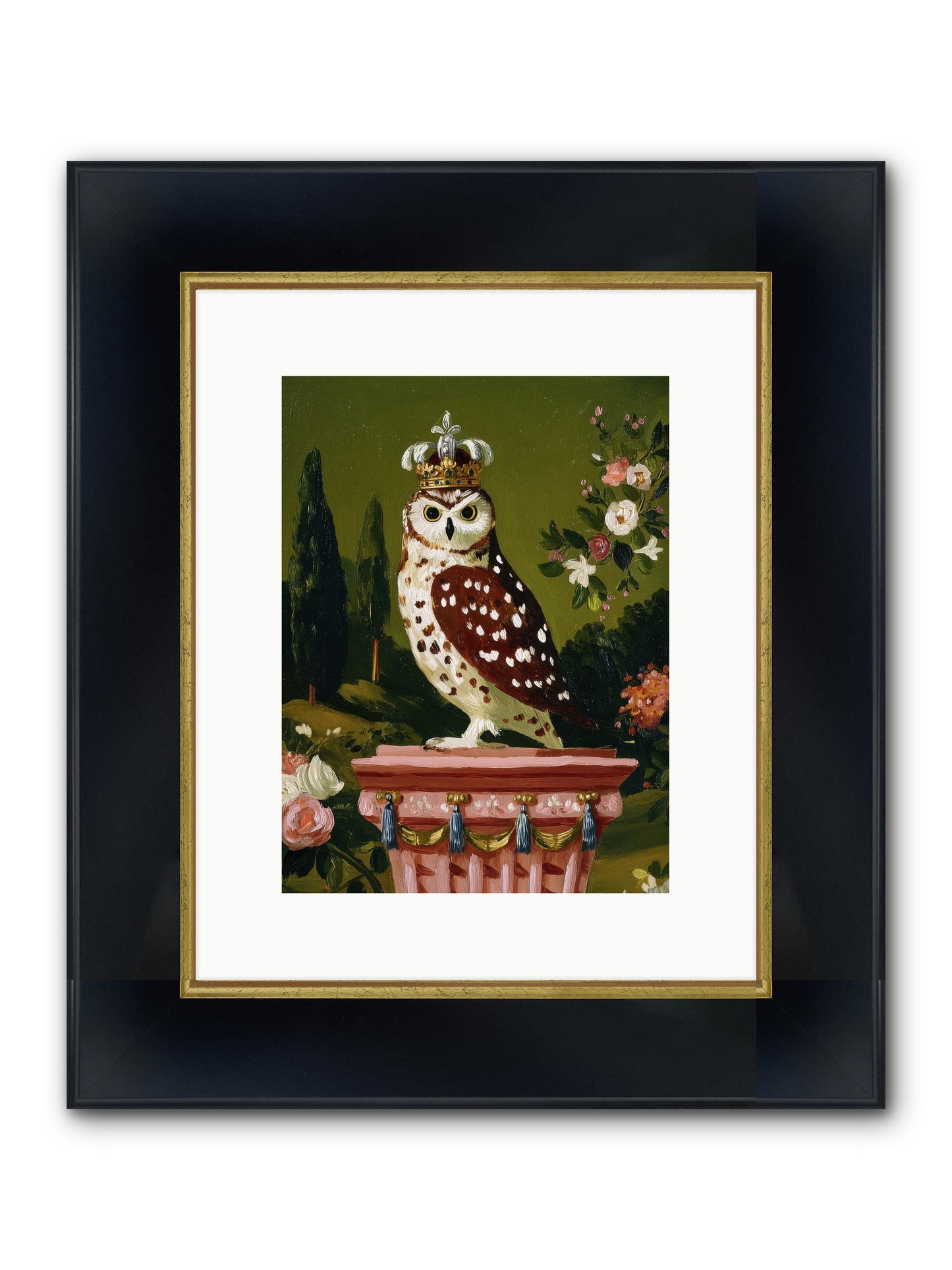 Magic Came To Call Framed Print - Wide Black w/Gold 9x12