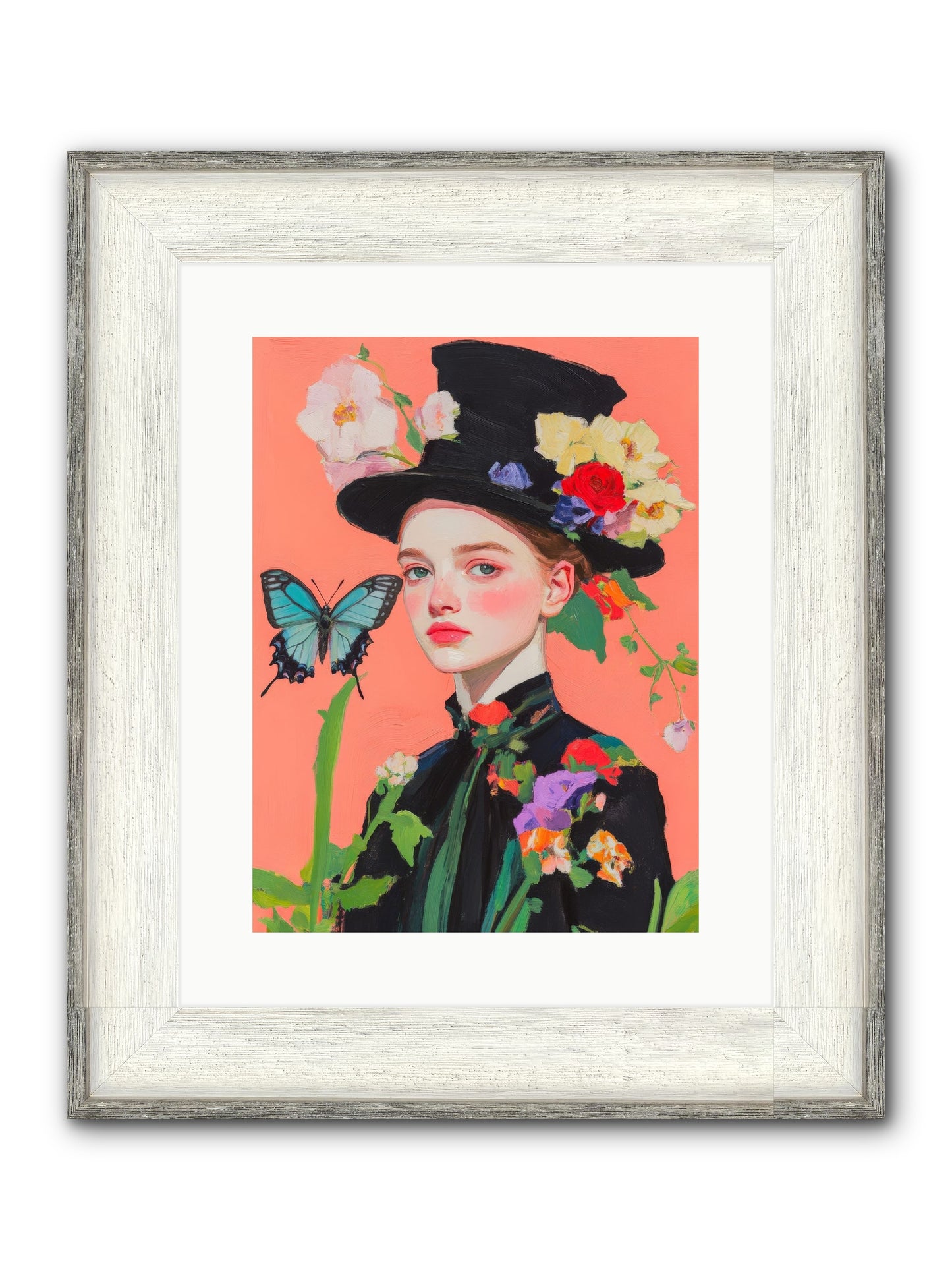 Magic Unchained Framed Print - Driftwood White 12x16