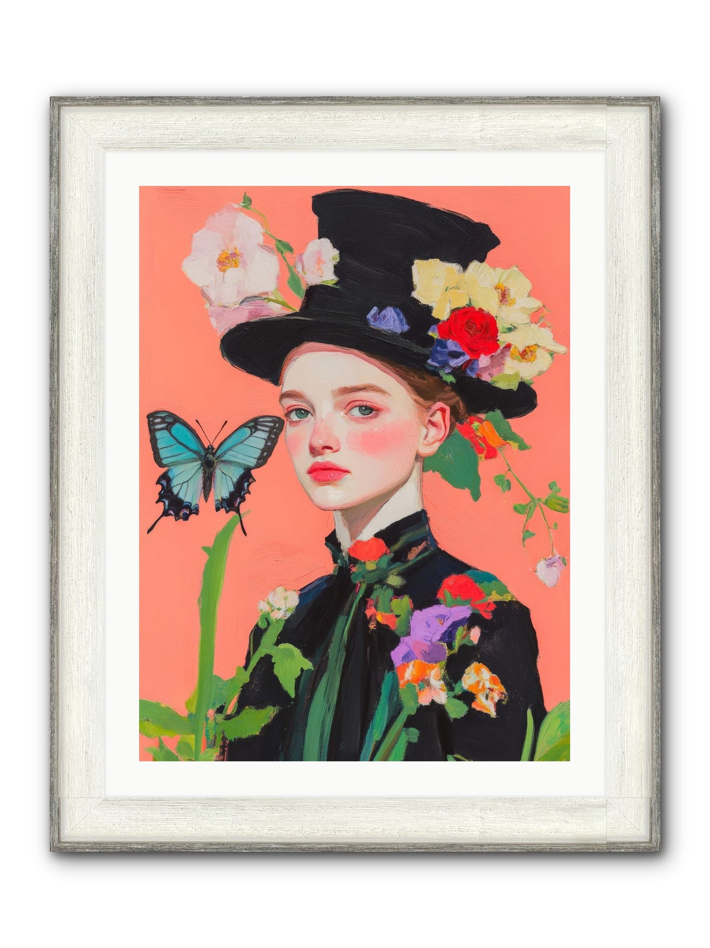 Magic Unchained Framed Print - Driftwood White 24x32