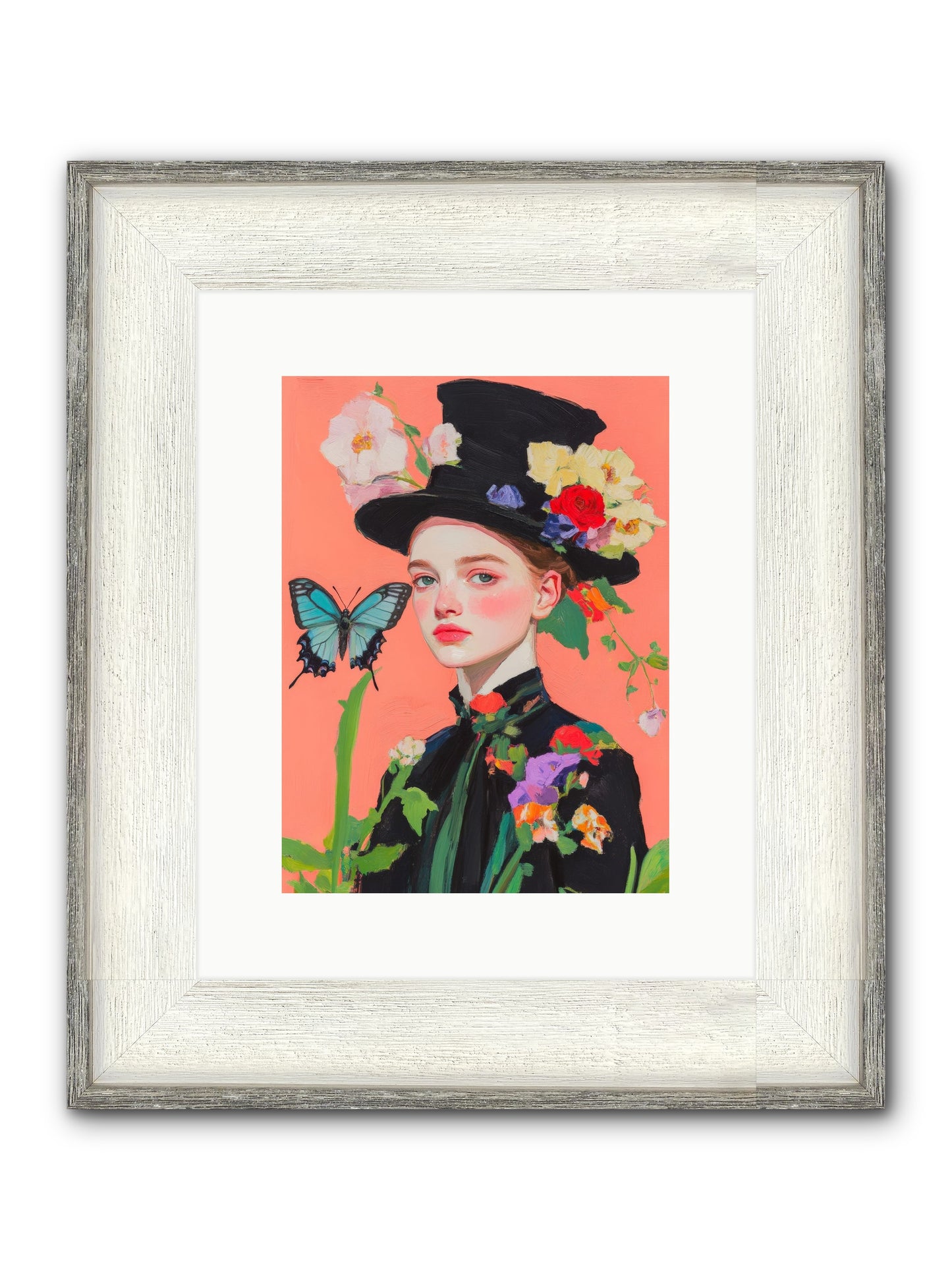 Magic Unchained Framed Print - Driftwood White 9x12