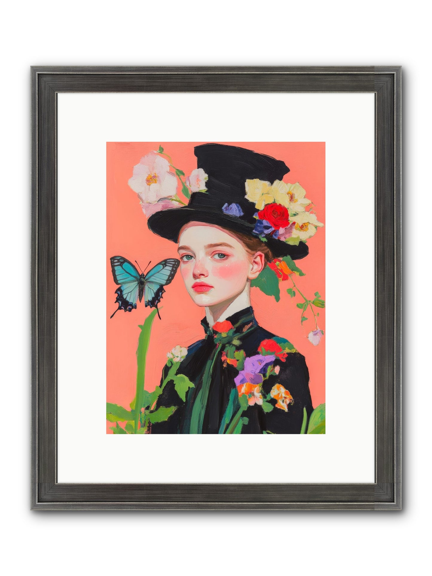 Magic Unchained Framed Print - Slimwoods Black/Silver 9x12