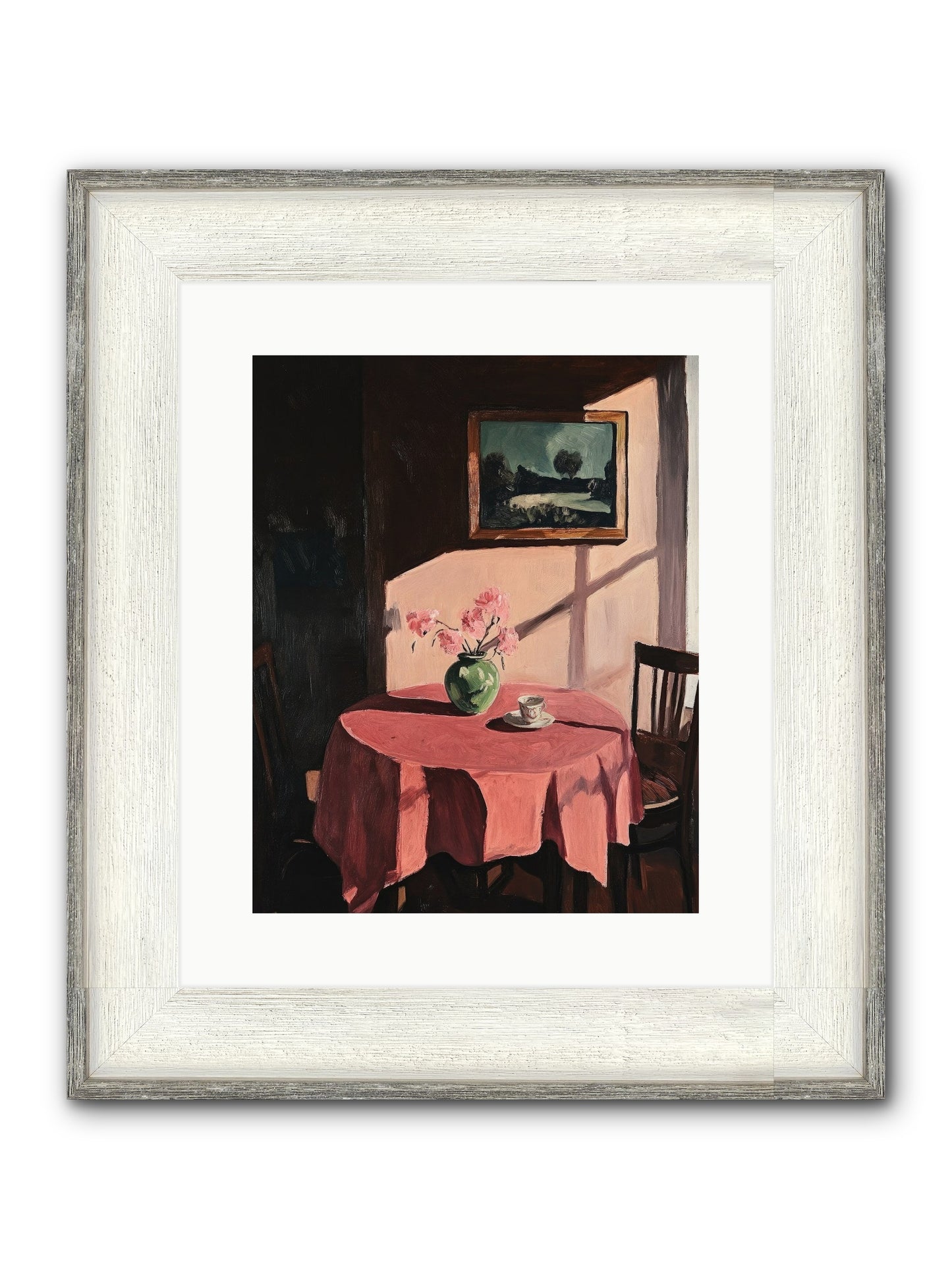 Maison Rouge Framed Print - Driftwood White 12x15