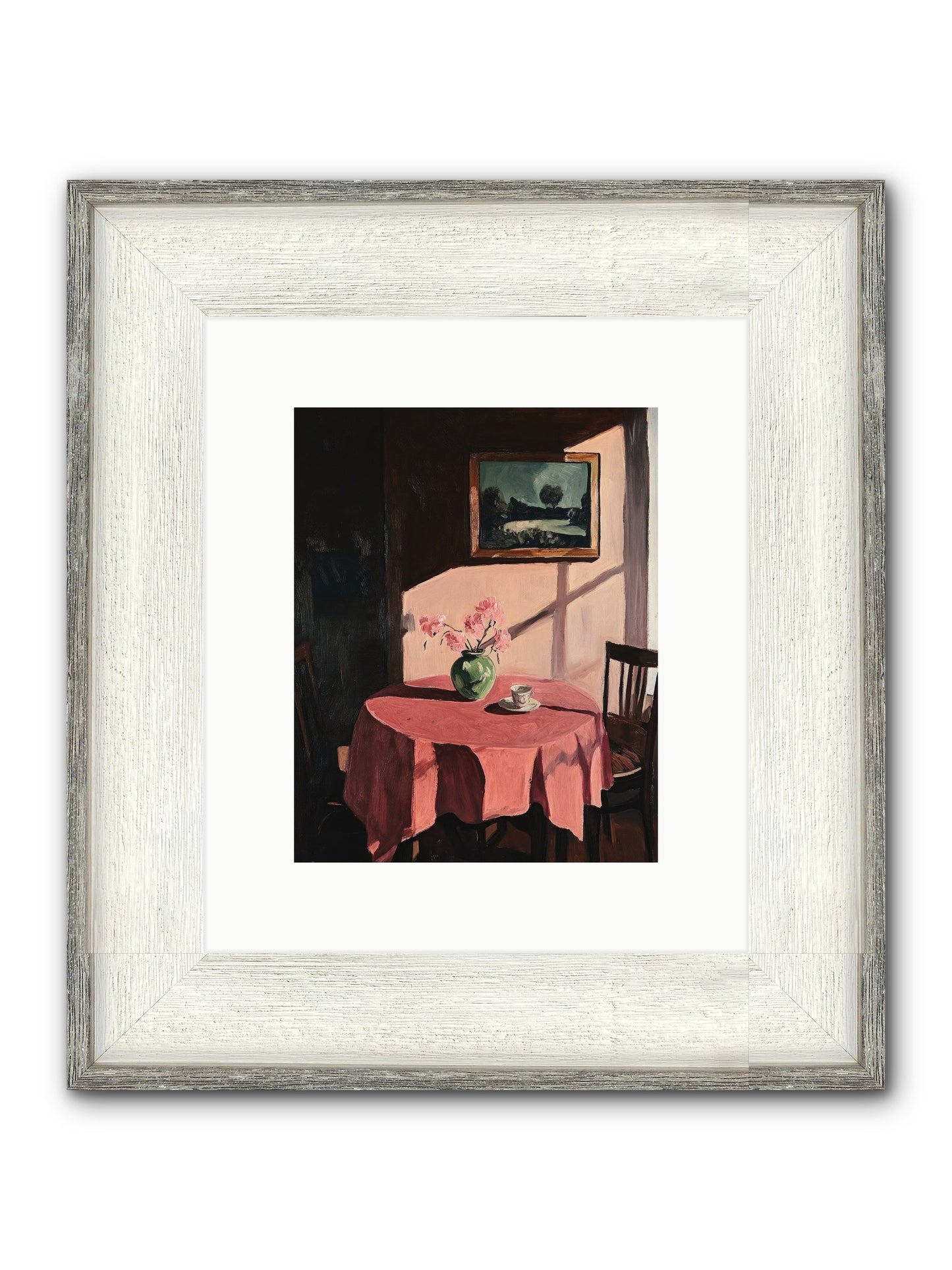 Maison Rouge Framed Print - Driftwood White 8x10