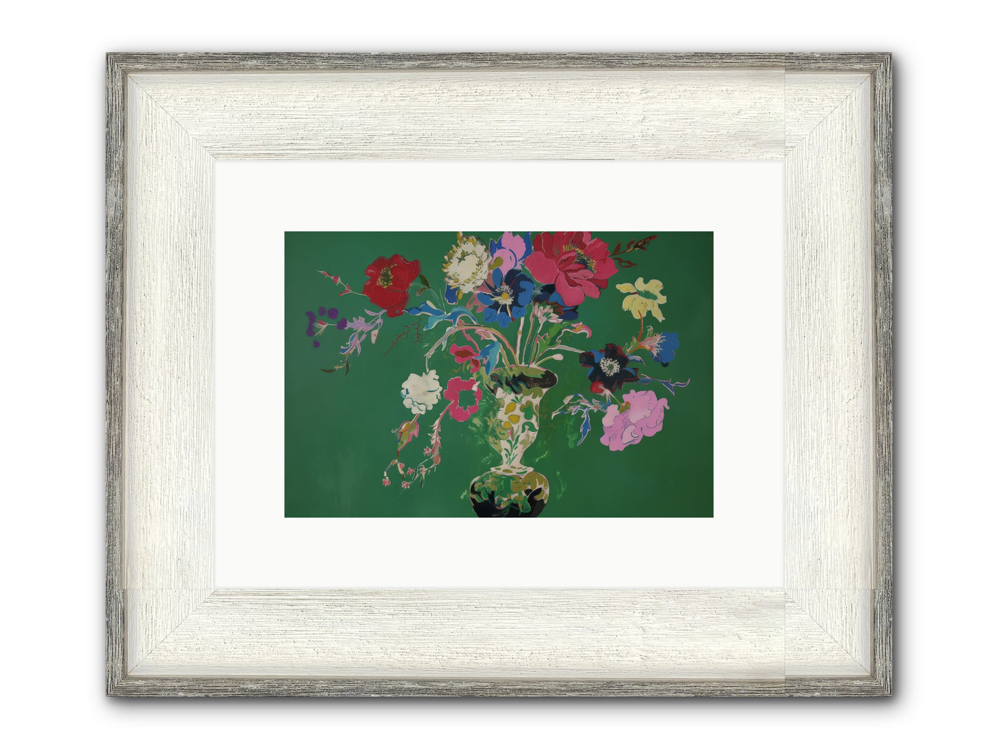 Margate Framed Print - Driftwood White 12x8