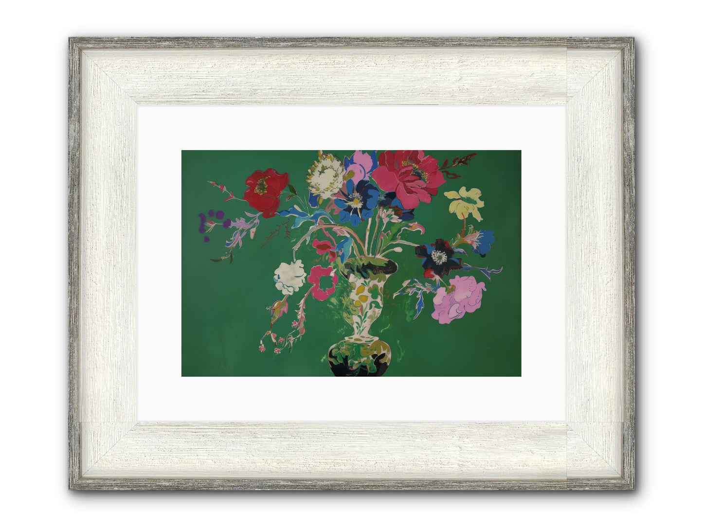Margate Framed Print - Driftwood White 15x10