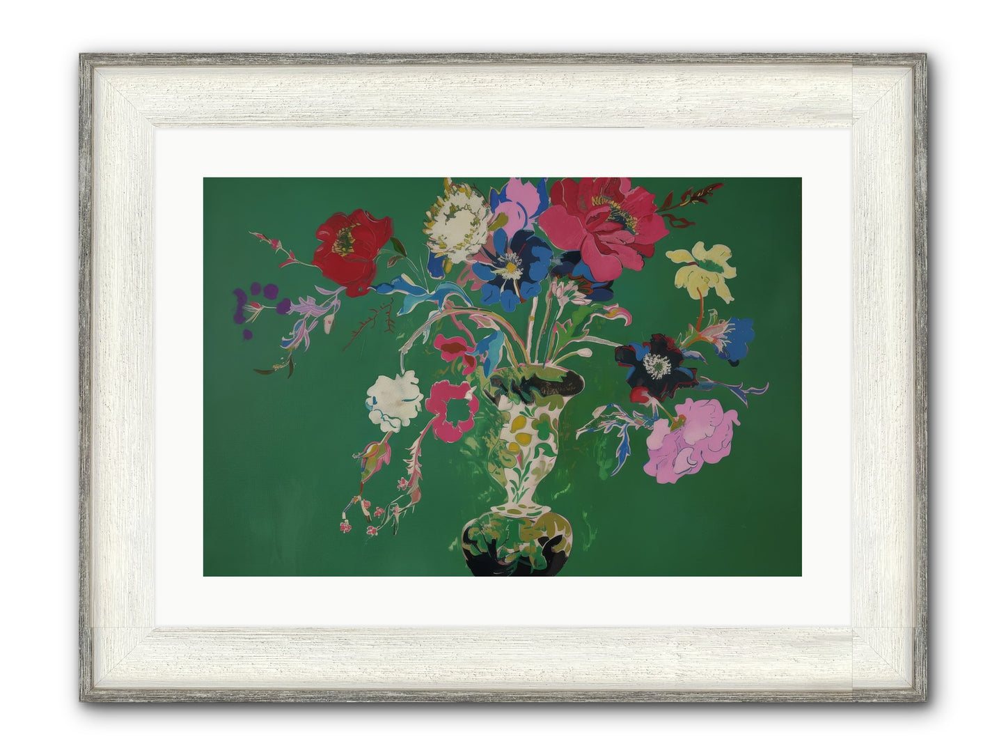 Margate Framed Print - Driftwood White 24x16