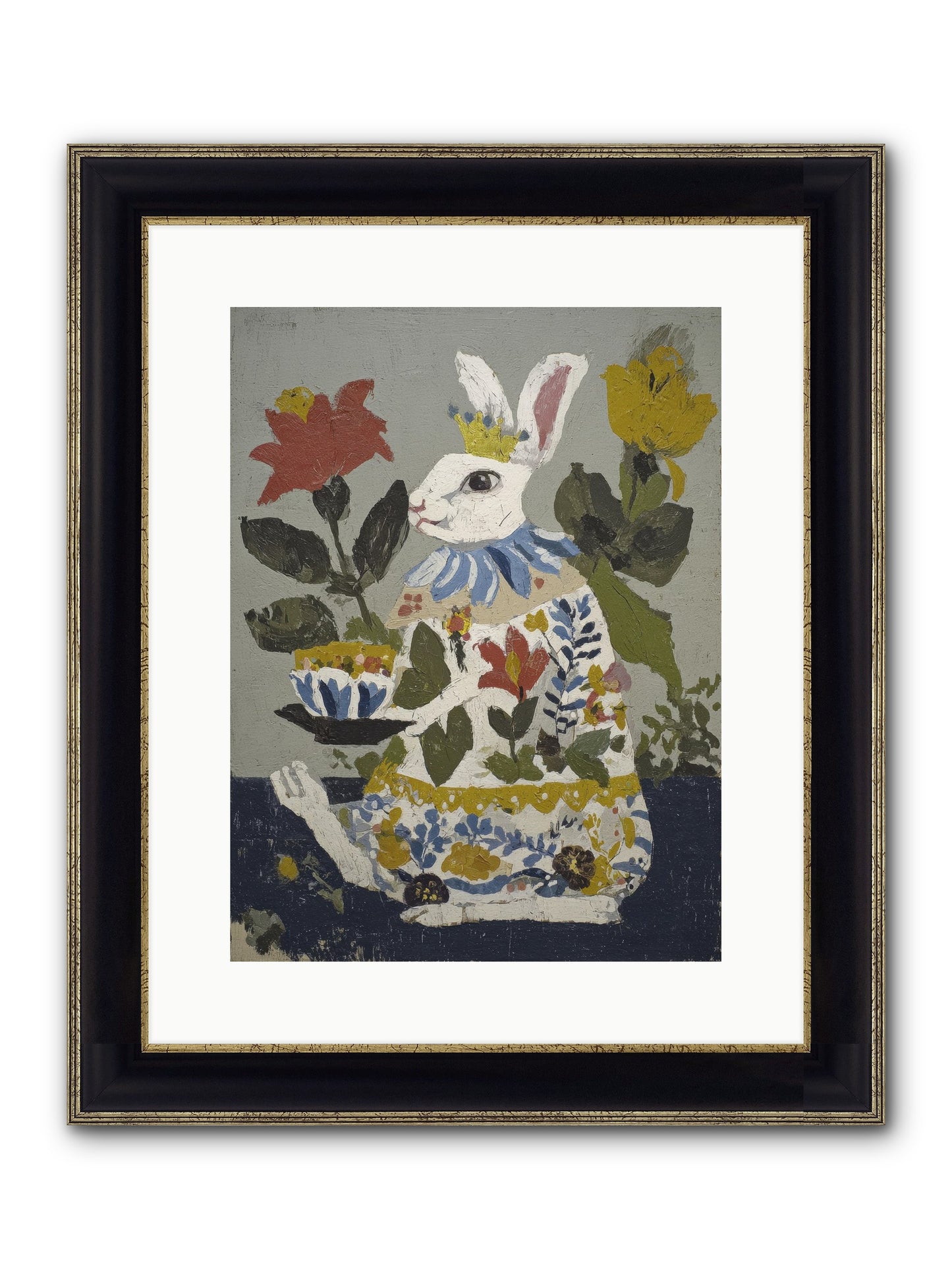 Marigold & Minor Scandals Framed Print - Black & Gold 12x16