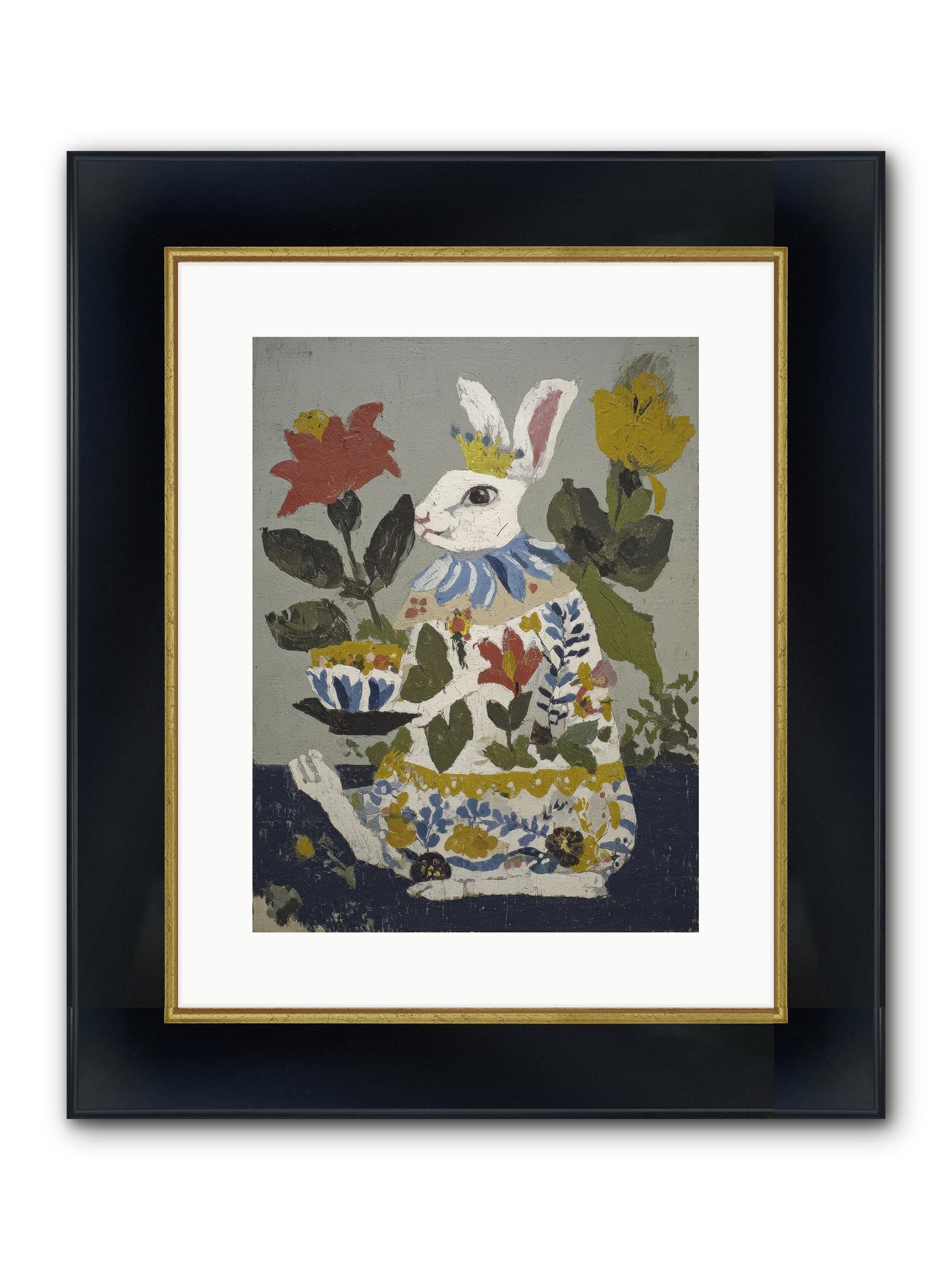Marigold & Minor Scandals Framed Print - Wide Black w/Gold 12x16