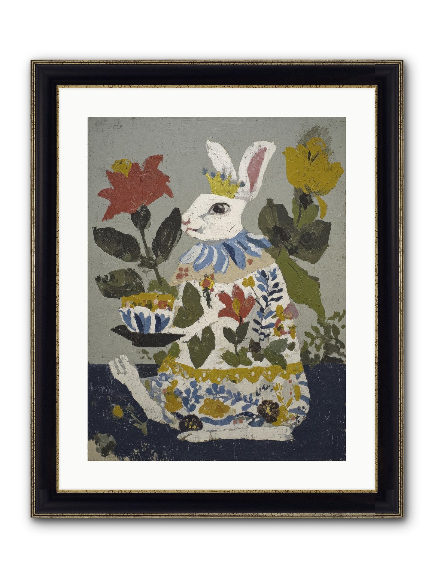 Marigold & Minor Scandals Framed Print - Black & Gold 18x24