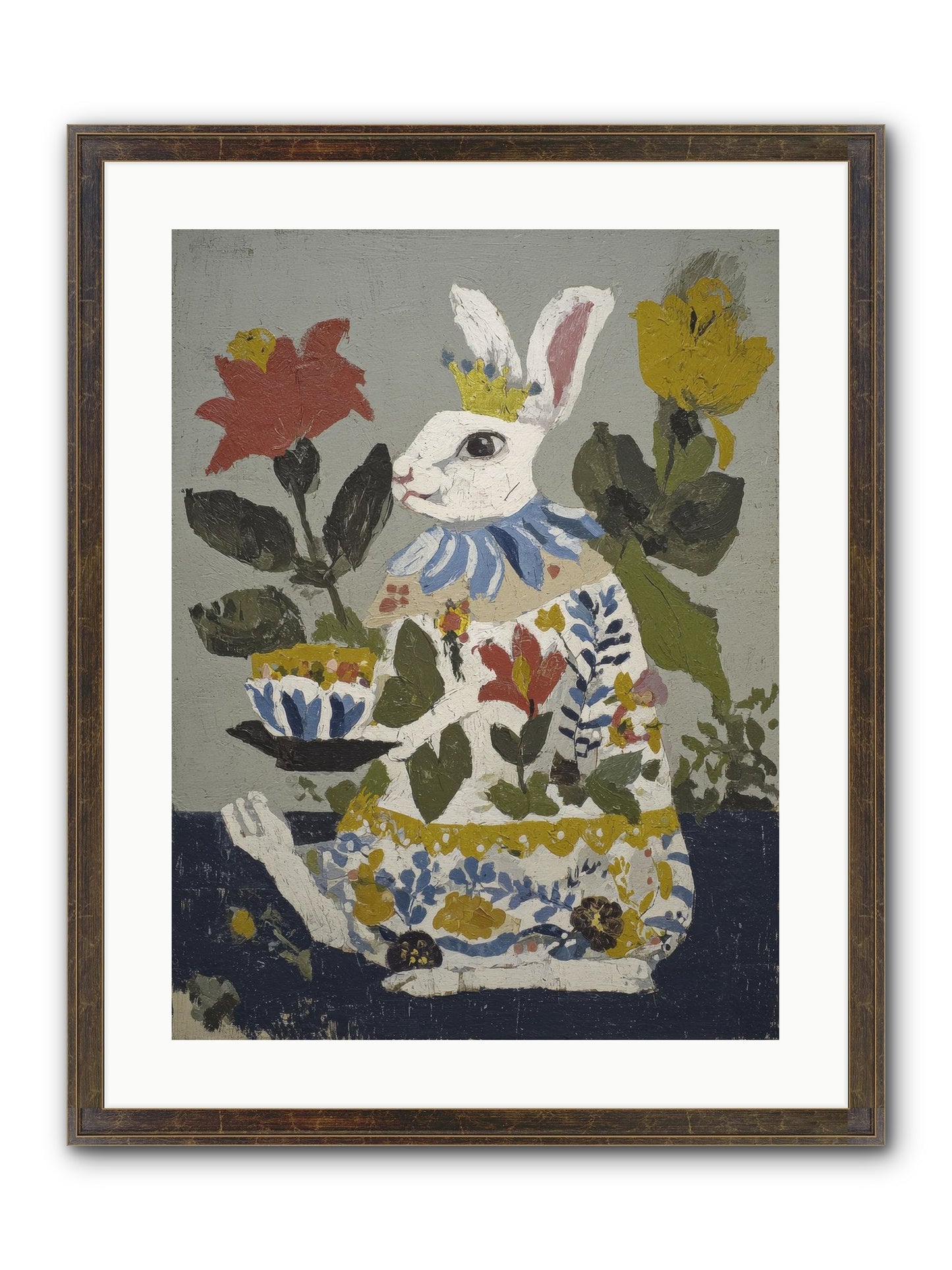 Marigold & Minor Scandals Framed Print - Slimwoods Black/Gold 18x24