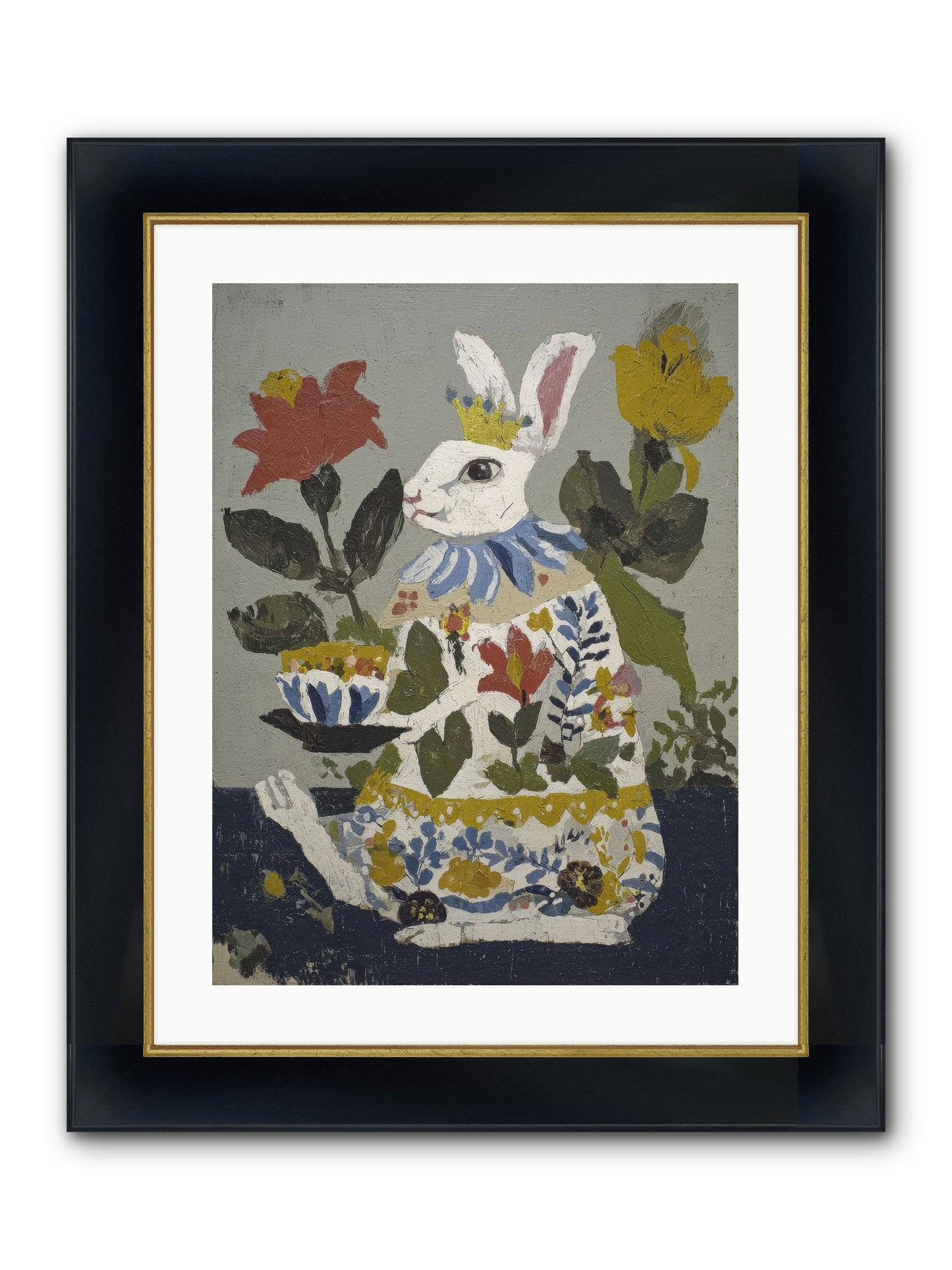 Marigold & Minor Scandals Framed Print - Wide Black w/Gold 18x24