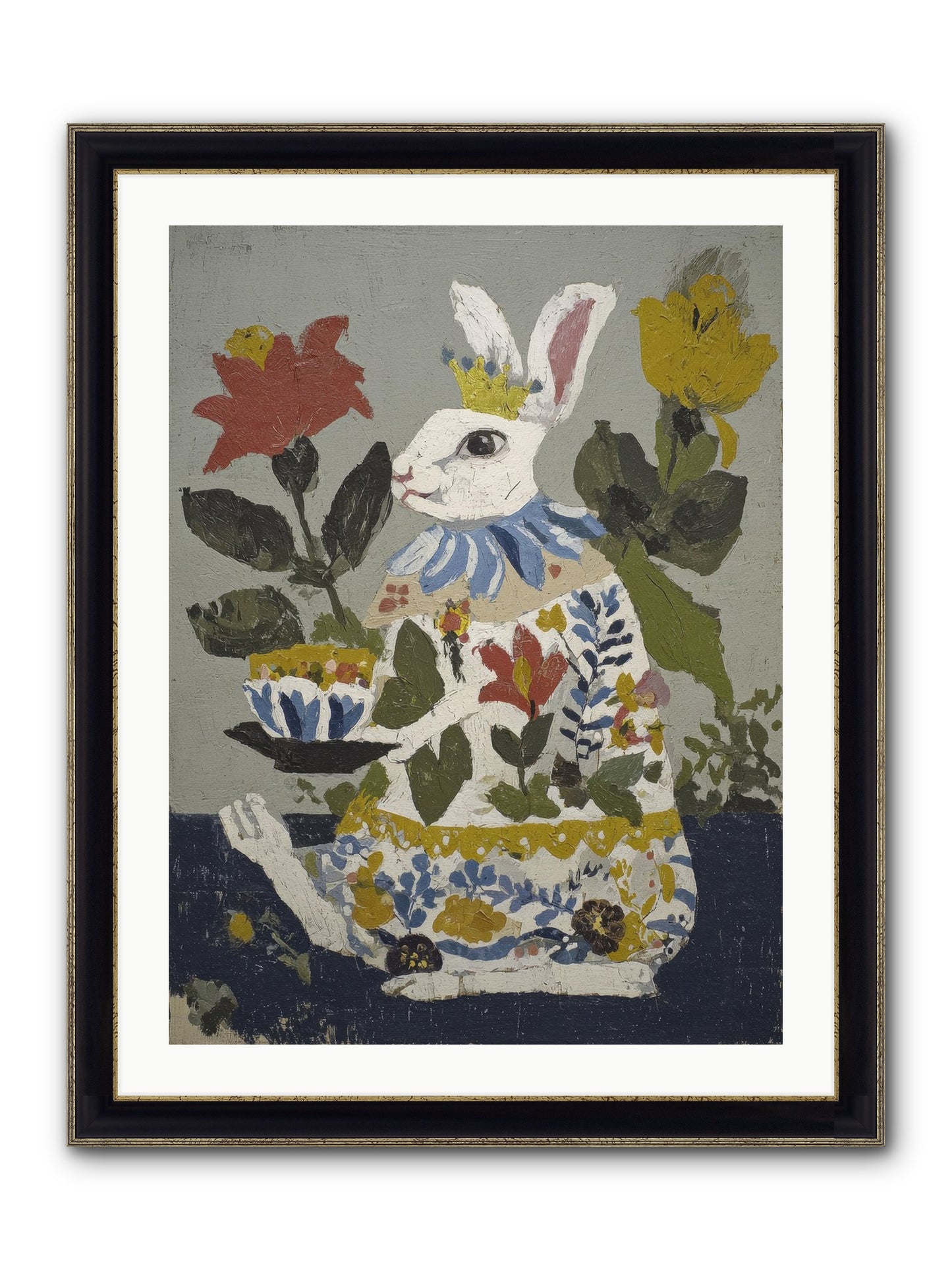 Marigold & Minor Scandals Framed Print - Black & Gold 24x32