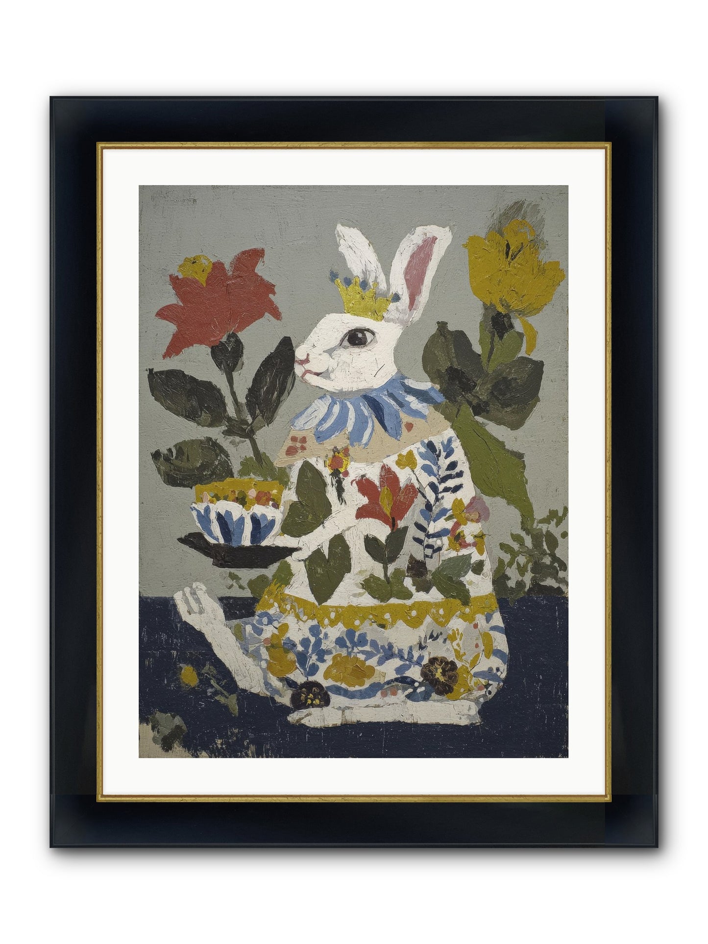 Marigold & Minor Scandals Framed Print - Wide Black w/Gold 24x32