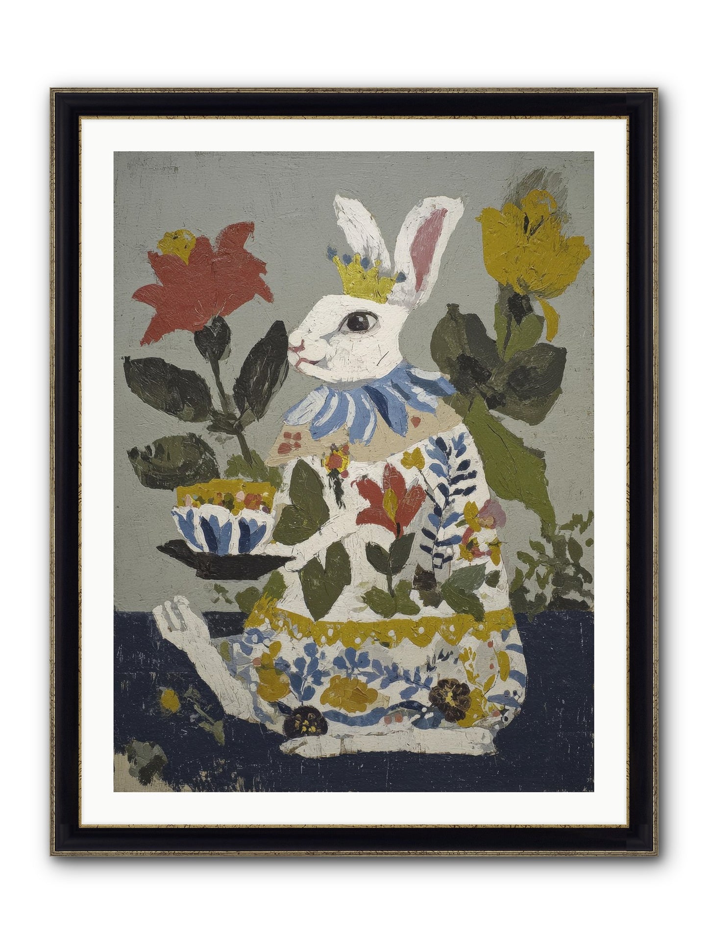 Marigold & Minor Scandals Framed Print - Black & Gold 30x40