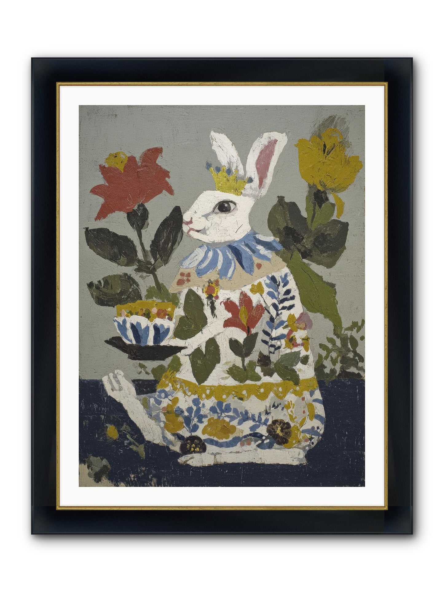 Marigold & Minor Scandals Framed Print - Wide Black w/Gold 30x40