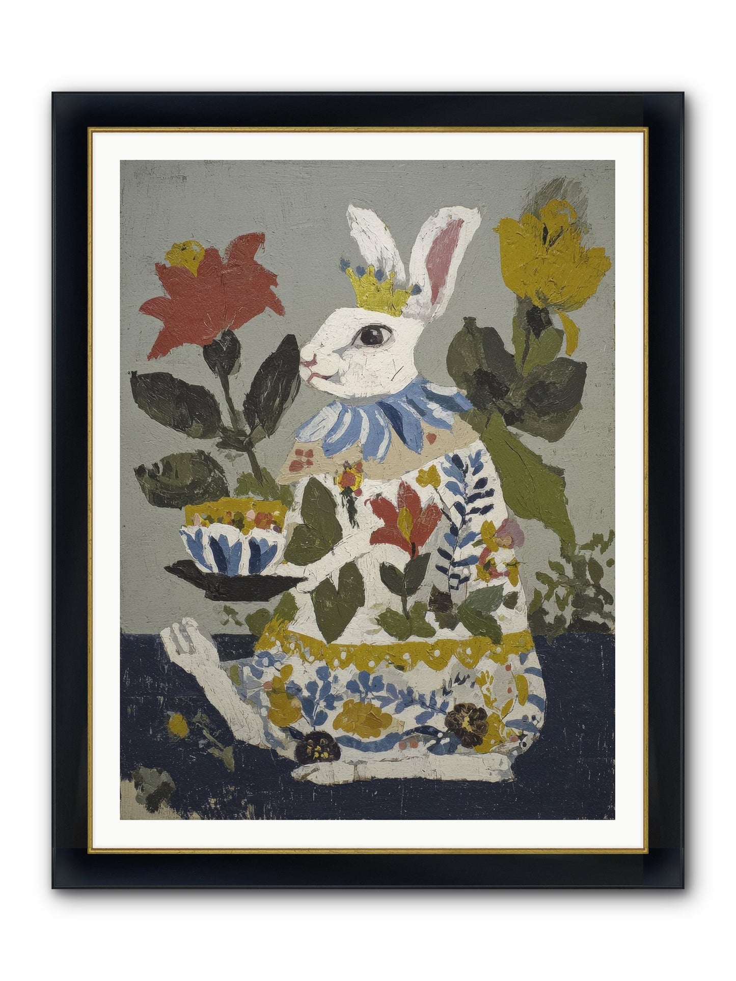 Marigold & Minor Scandals Framed Print - Wide Black w/Gold 36x48