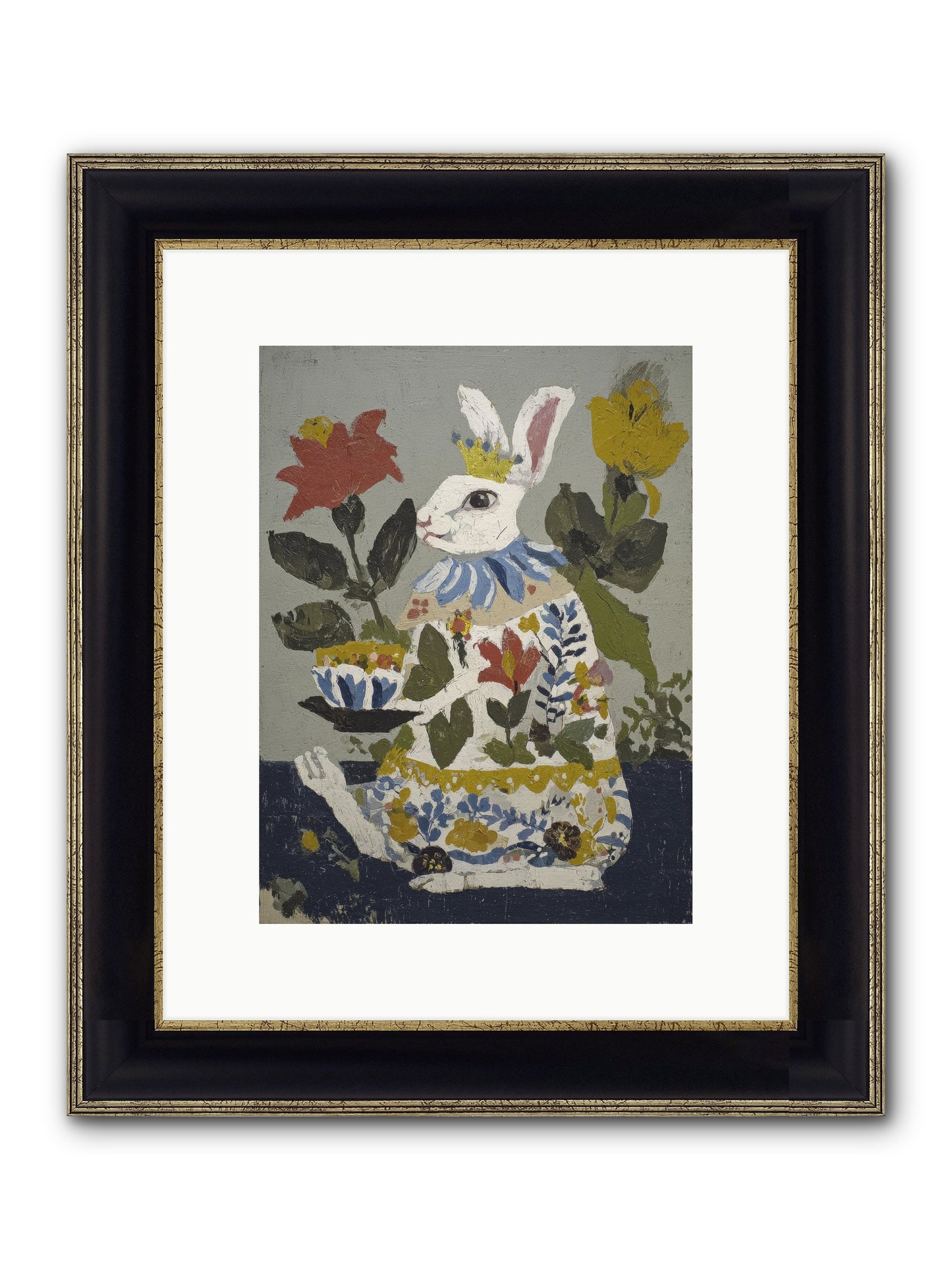 Marigold & Minor Scandals Framed Print - Black & Gold 9x12