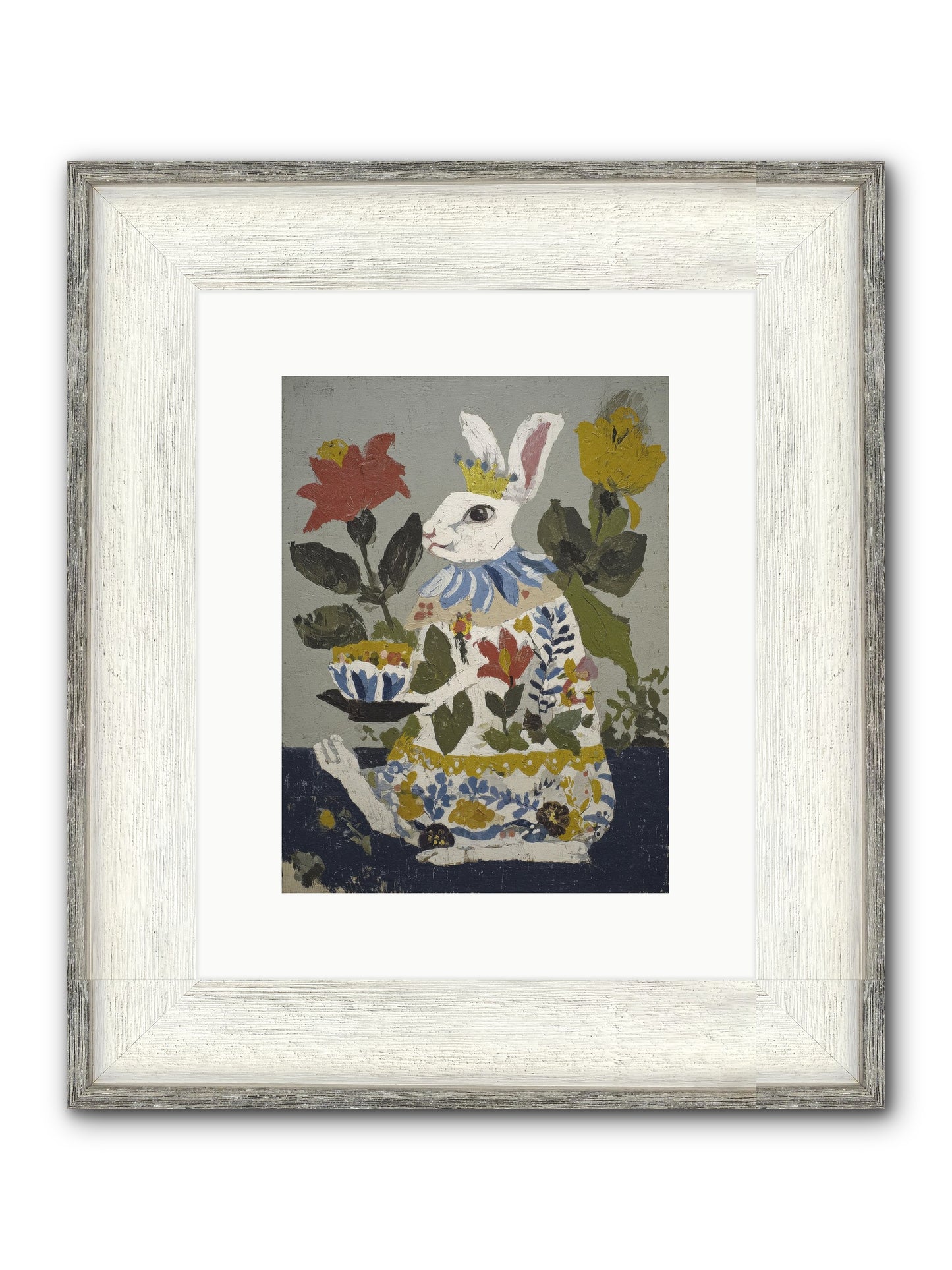Marigold & Minor Scandals Framed Print - Driftwood White 9x12