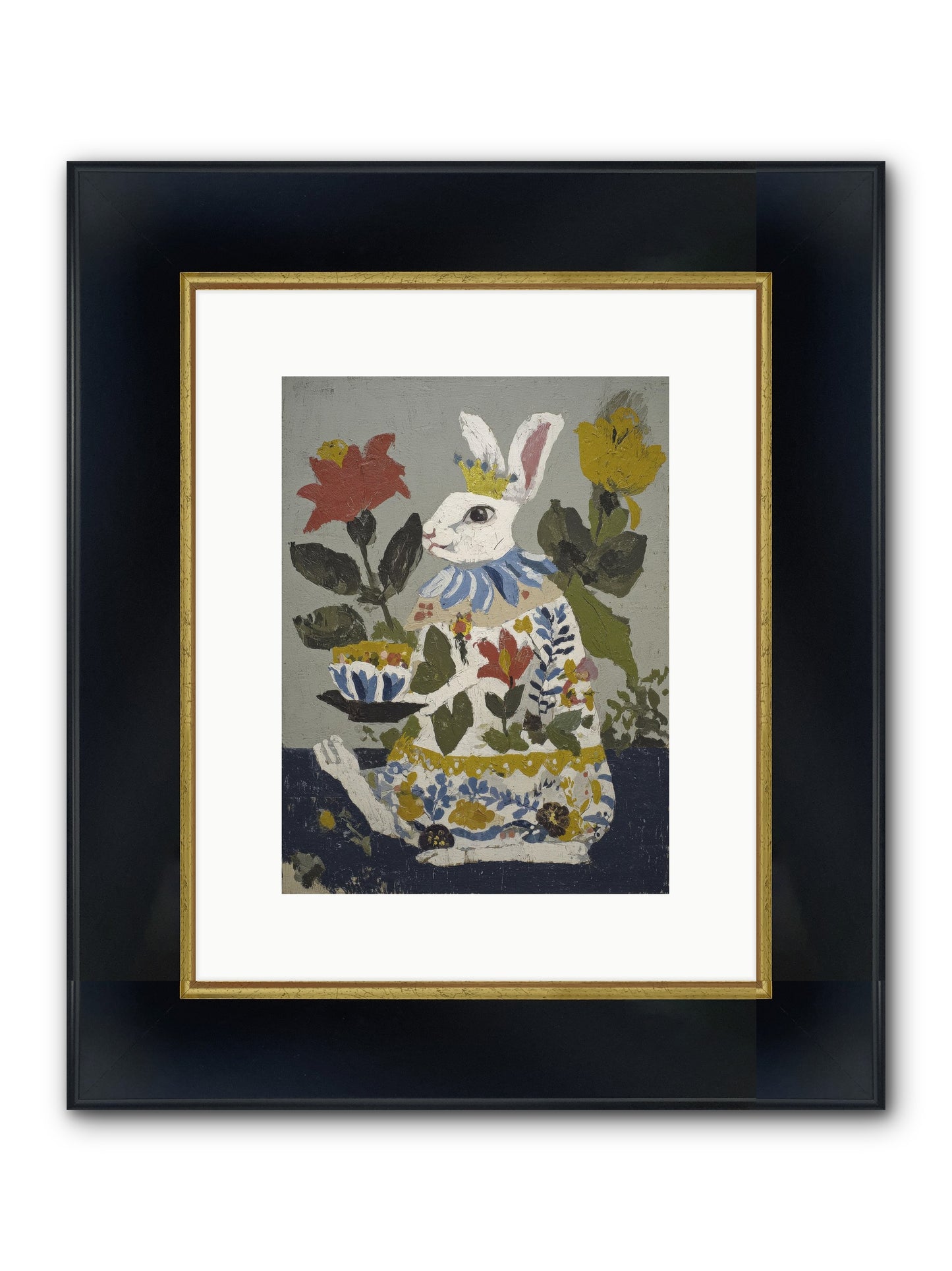 Marigold & Minor Scandals Framed Print - Wide Black w/Gold 9x12