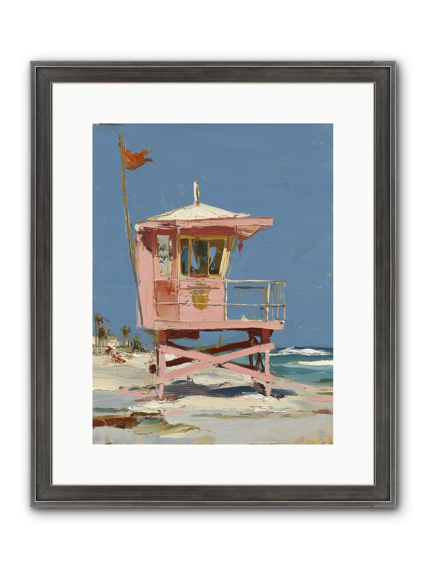 Maritime Memories Framed Print - Slimwoods Black/Silver 12x16