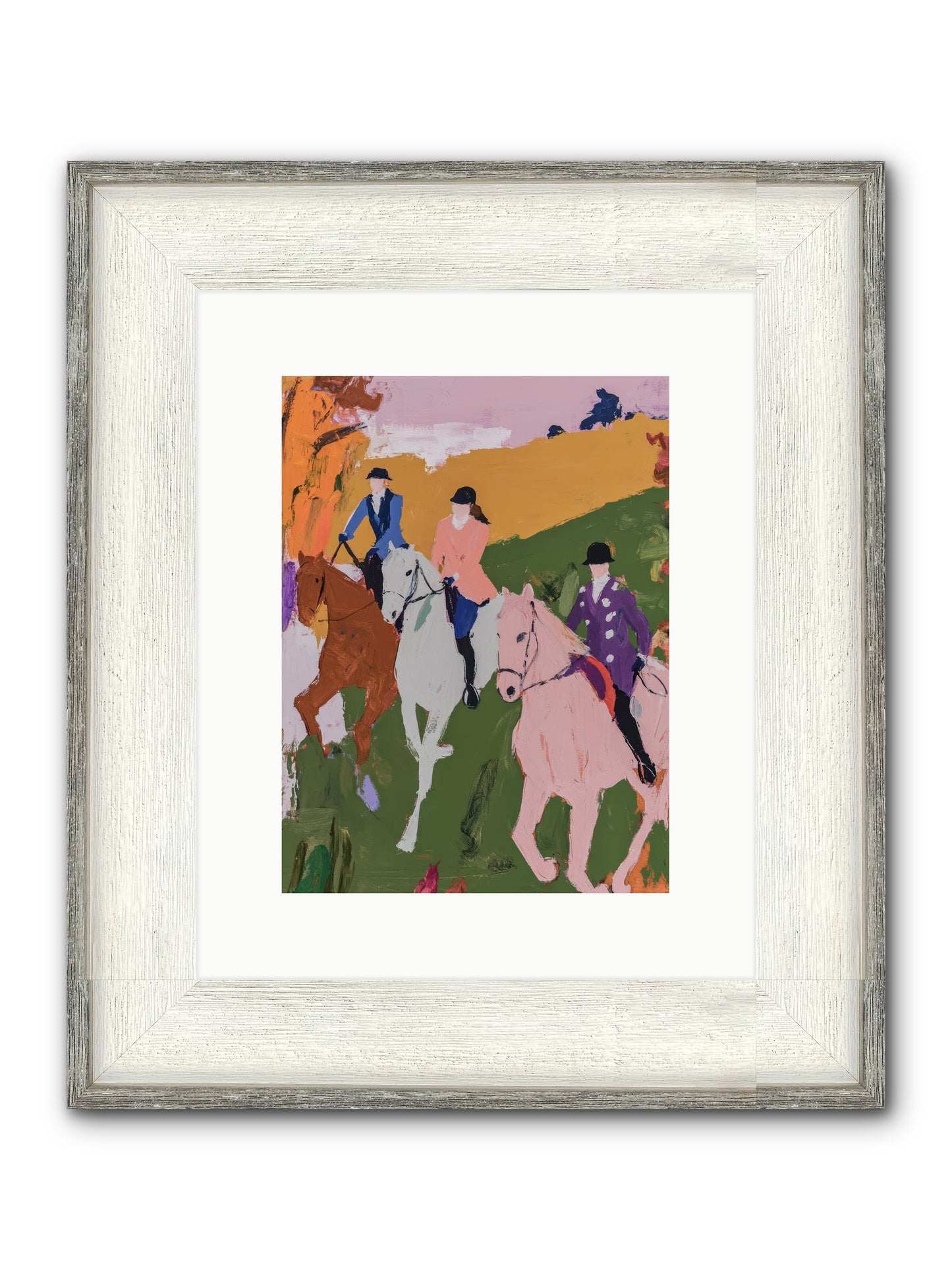 Marmalade Morning No.1 Framed Print - Driftwood White 9x12