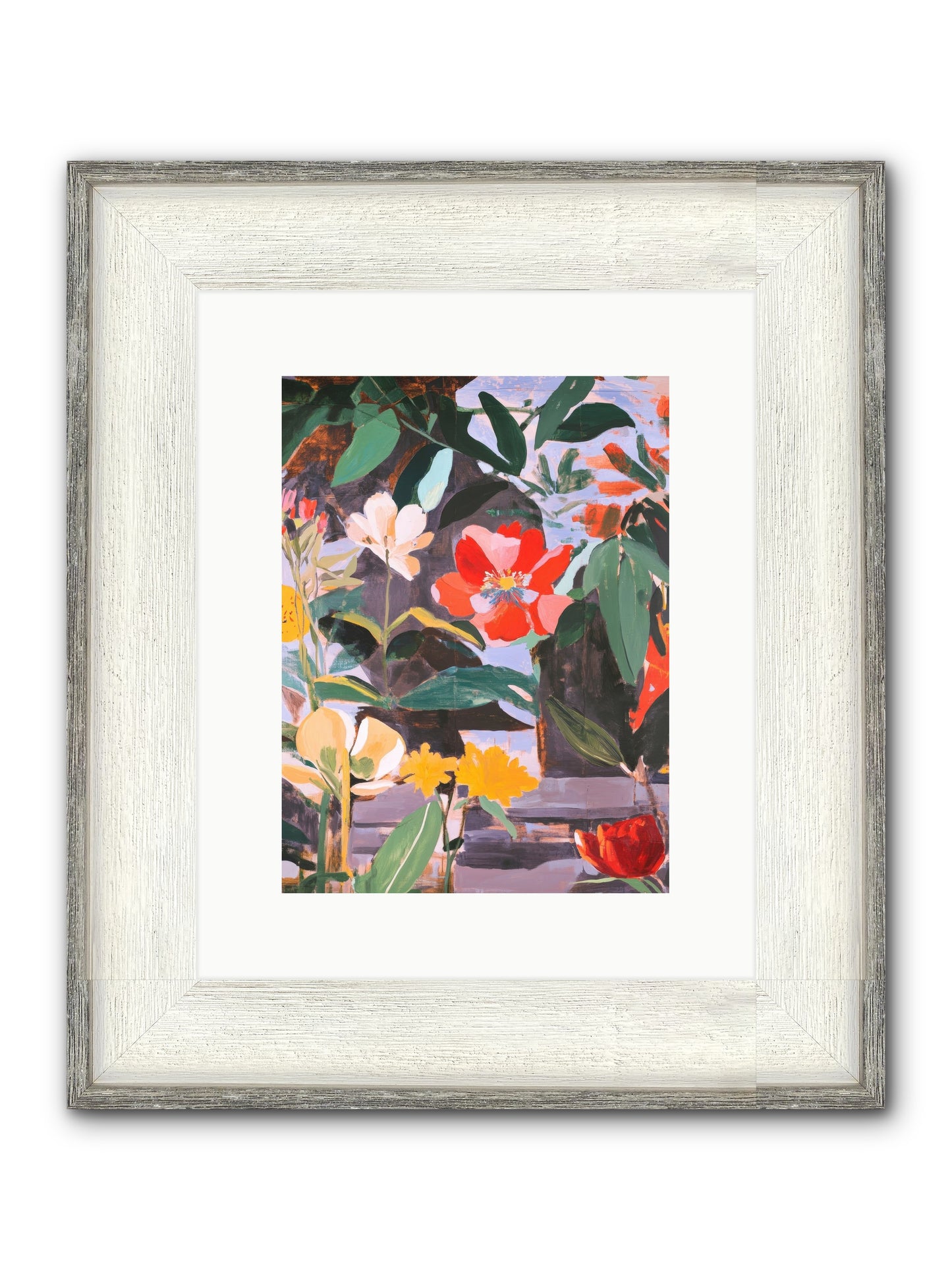Meadow Theatre Framed Print - Driftwood White 9x12