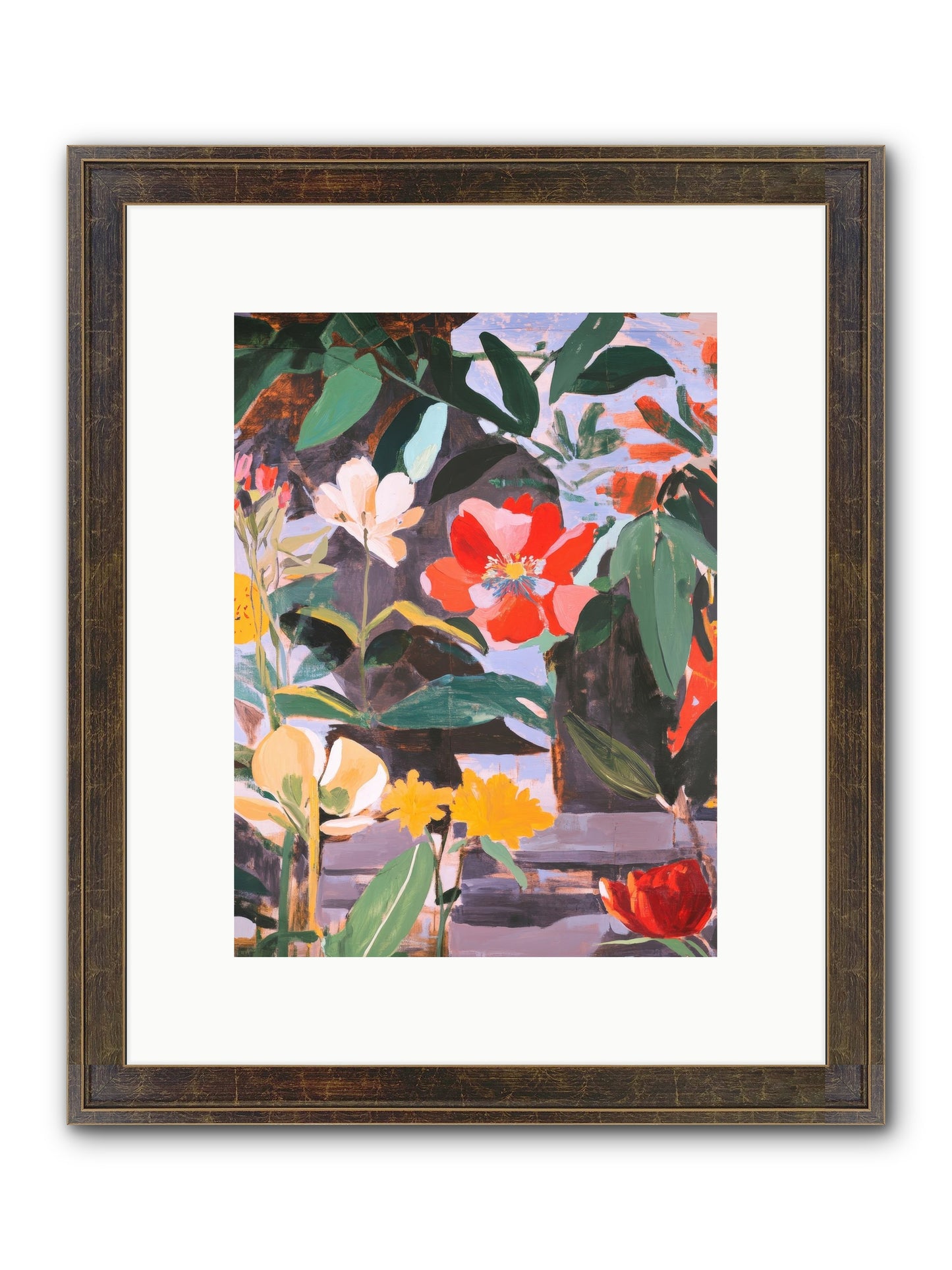 Meadow Theatre Framed Print - Slimwoods Black/Gold 9x12