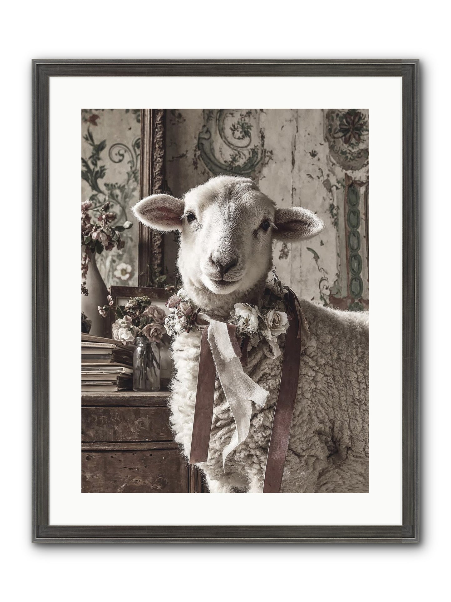 Meadowlark Framed Print - Slimwoods Black/Silver 18x24