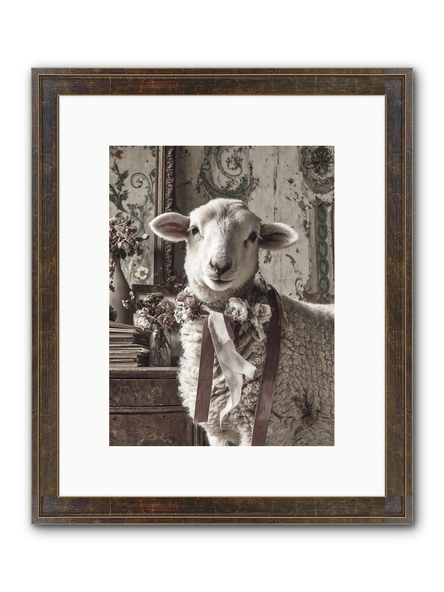 Meadowlark Framed Print - Slimwoods Black/Gold 9x12