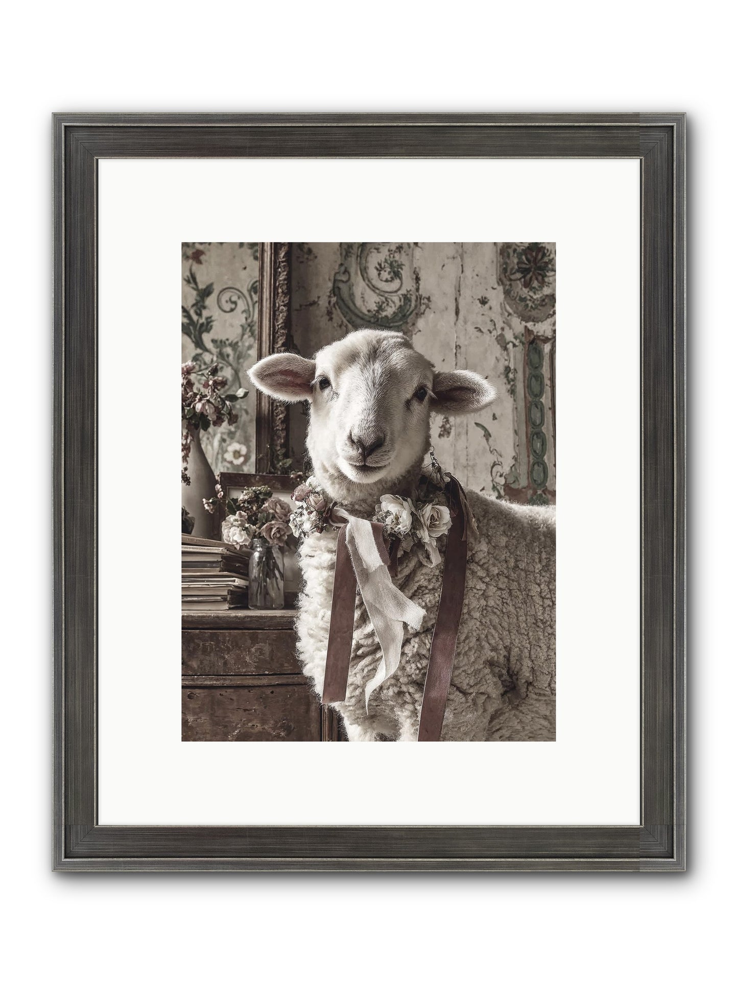 Meadowlark Framed Print - Slimwoods Black/Silver 9x12